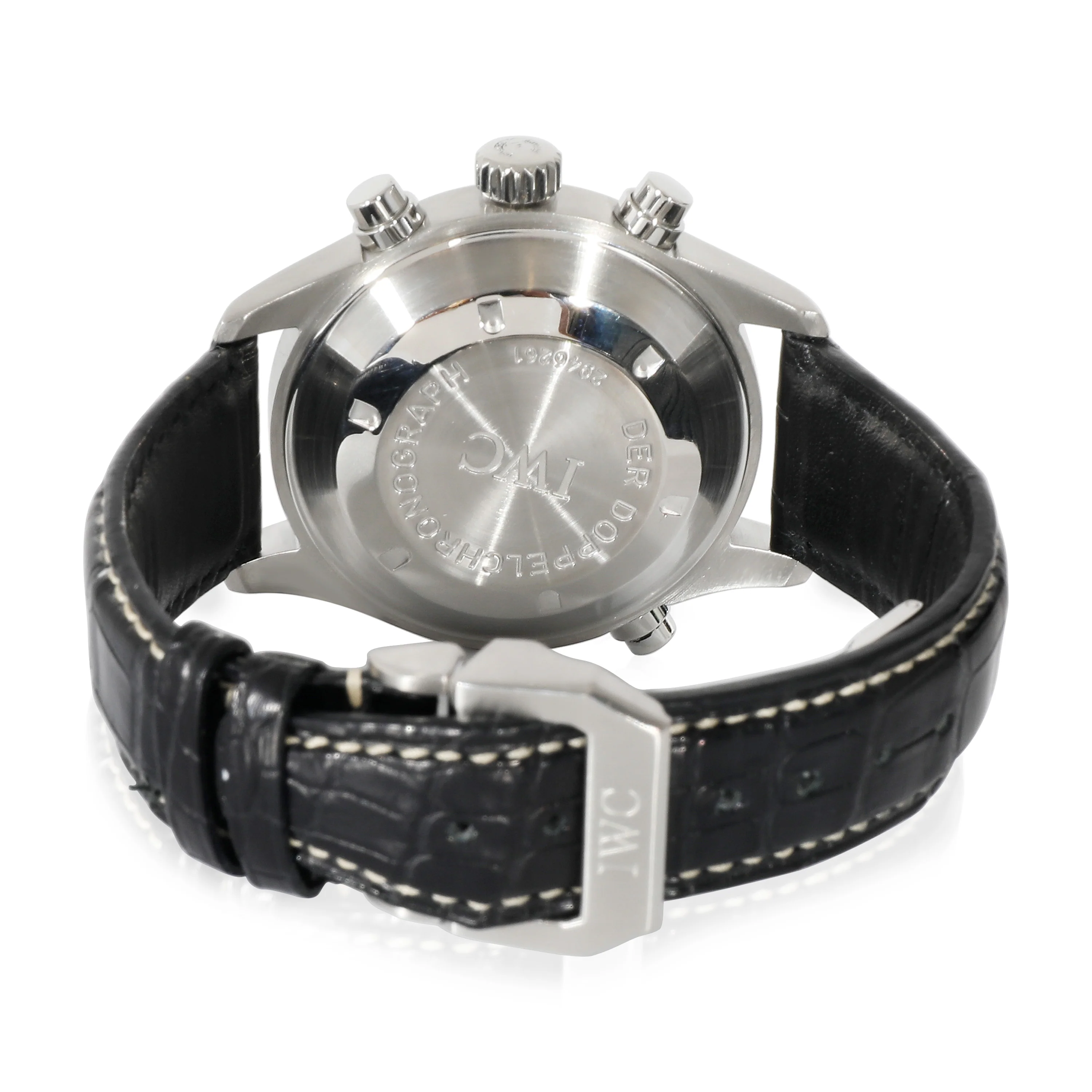 IWC Pilot Doppelchronograph IW371333 Mens Watch in Stainless Steel - Image 4