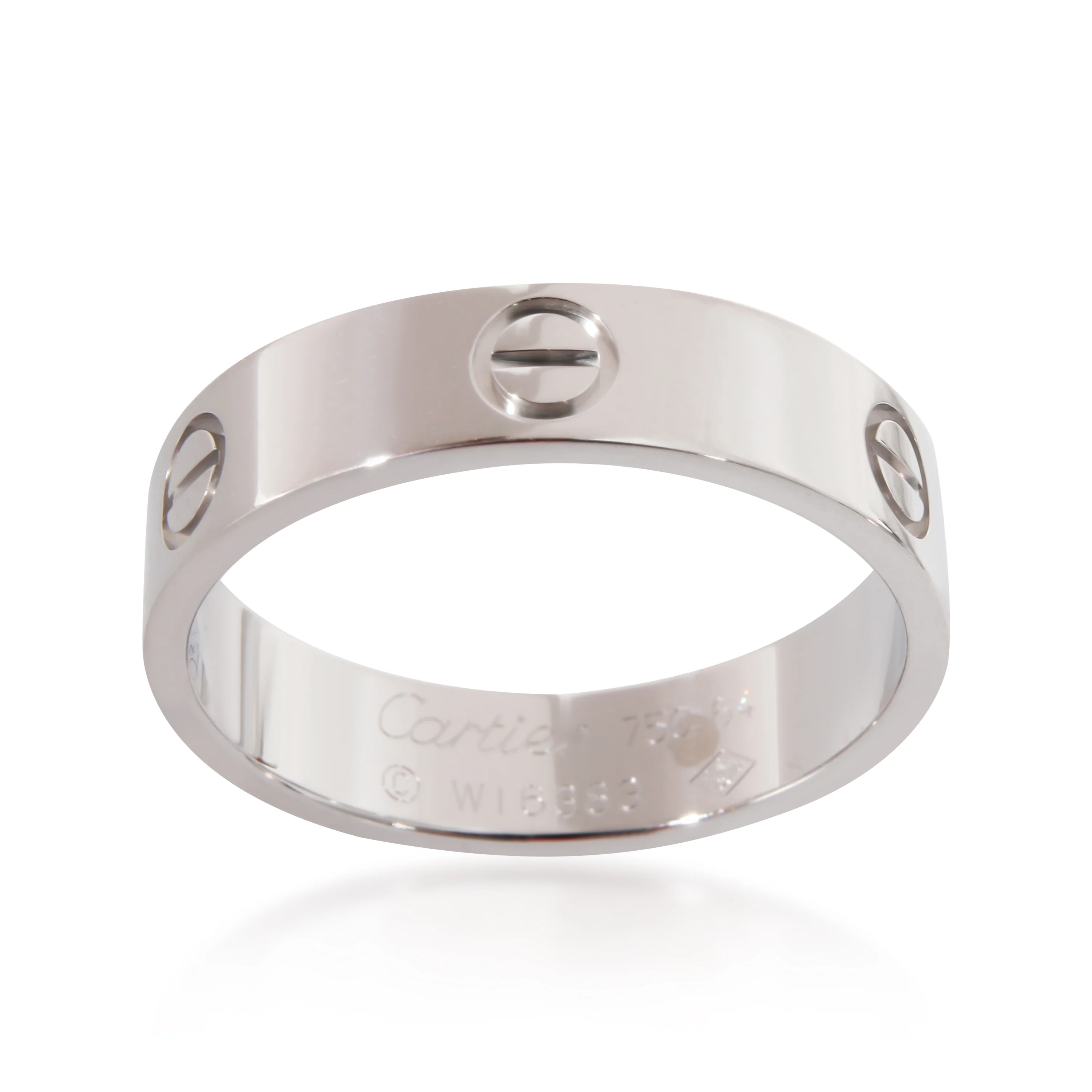 Cartier Love Ring in 18K White Gold - Image 4