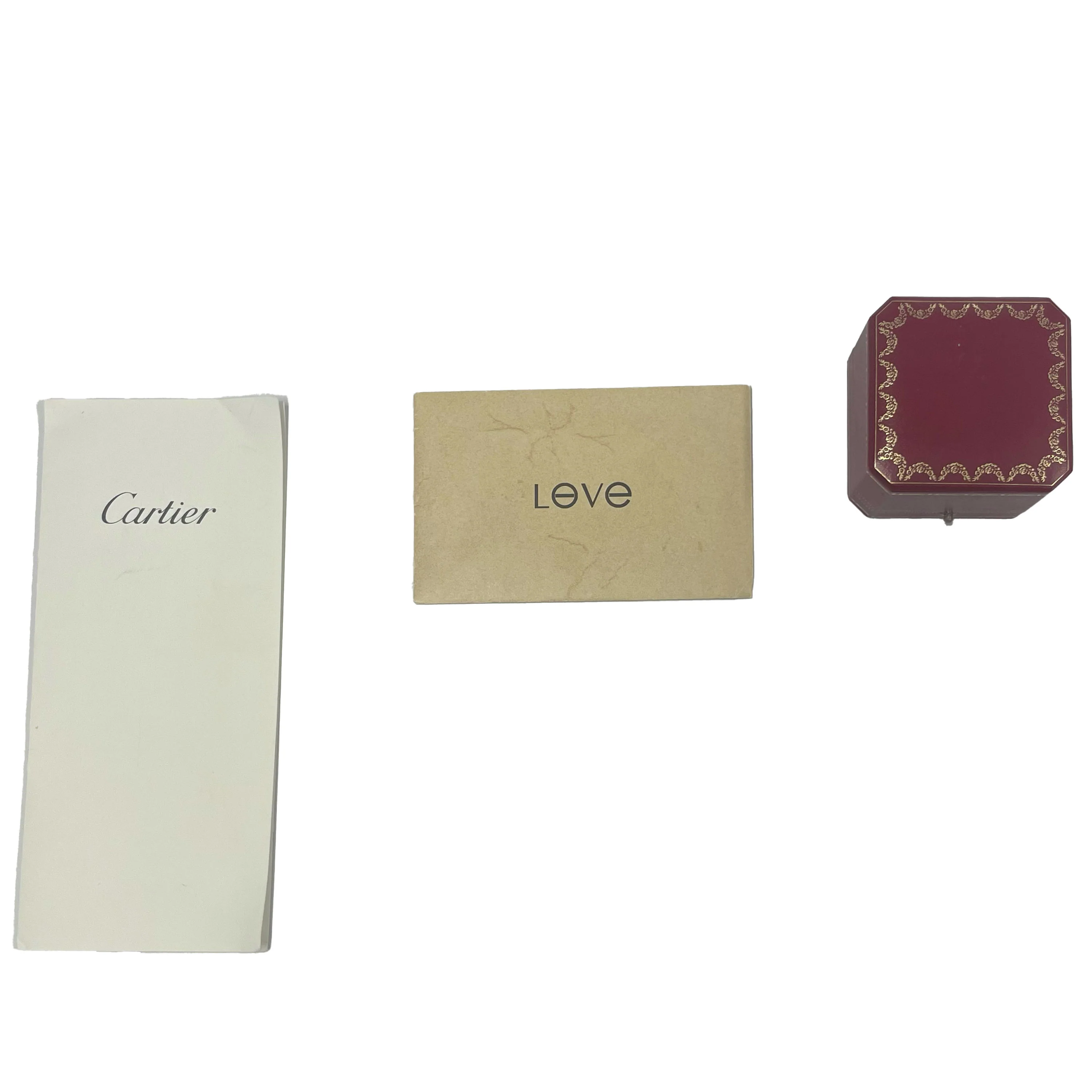 Cartier Love Ring in 18K White Gold - Image 5