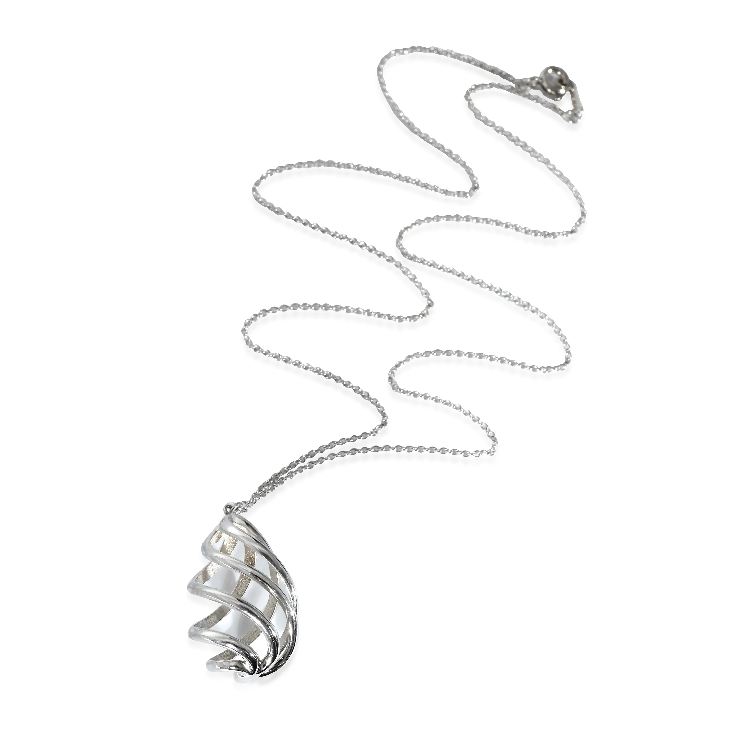 Paloma Picasso Venezia Luce Small Pendant Necklace Sterling Silver - Image 2