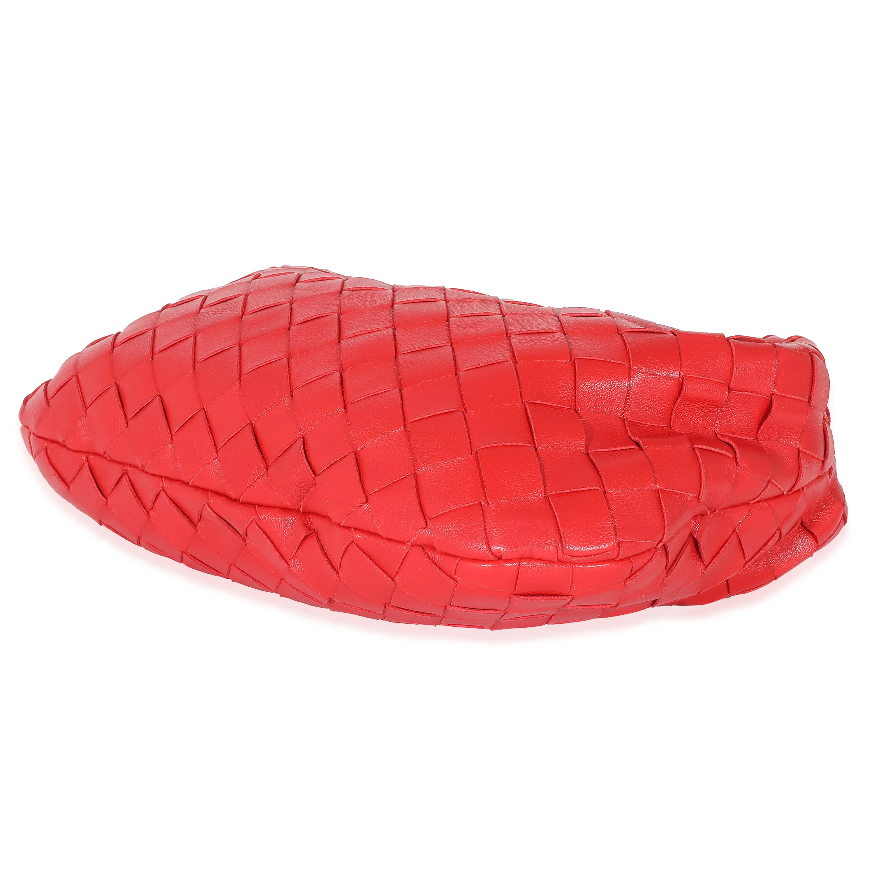 Bottega Veneta Red Nappa Intrecciato Mini Jodie - Image 6