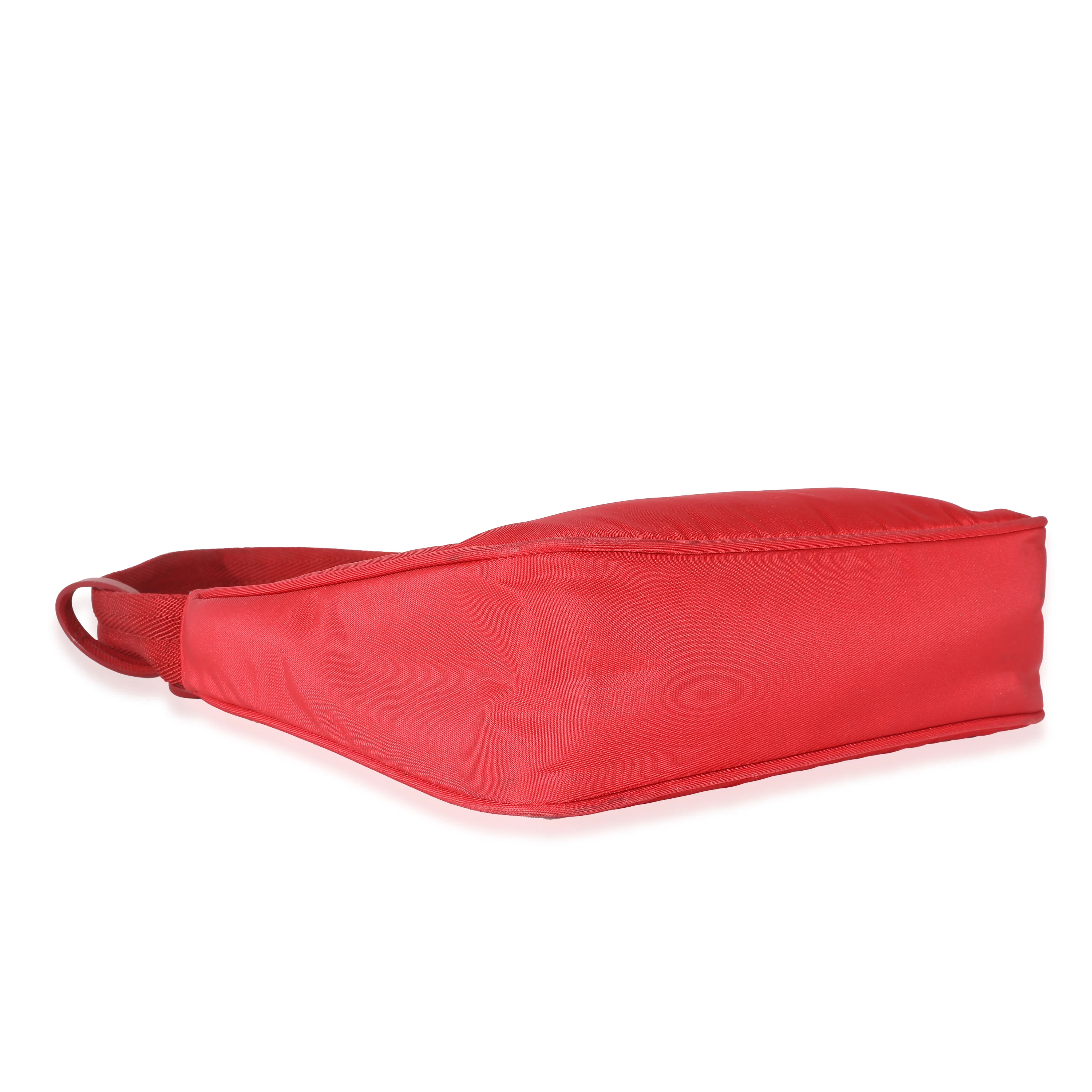 Prada Red Nylon Re-Edition 2000 Mini Bag - Image 6
