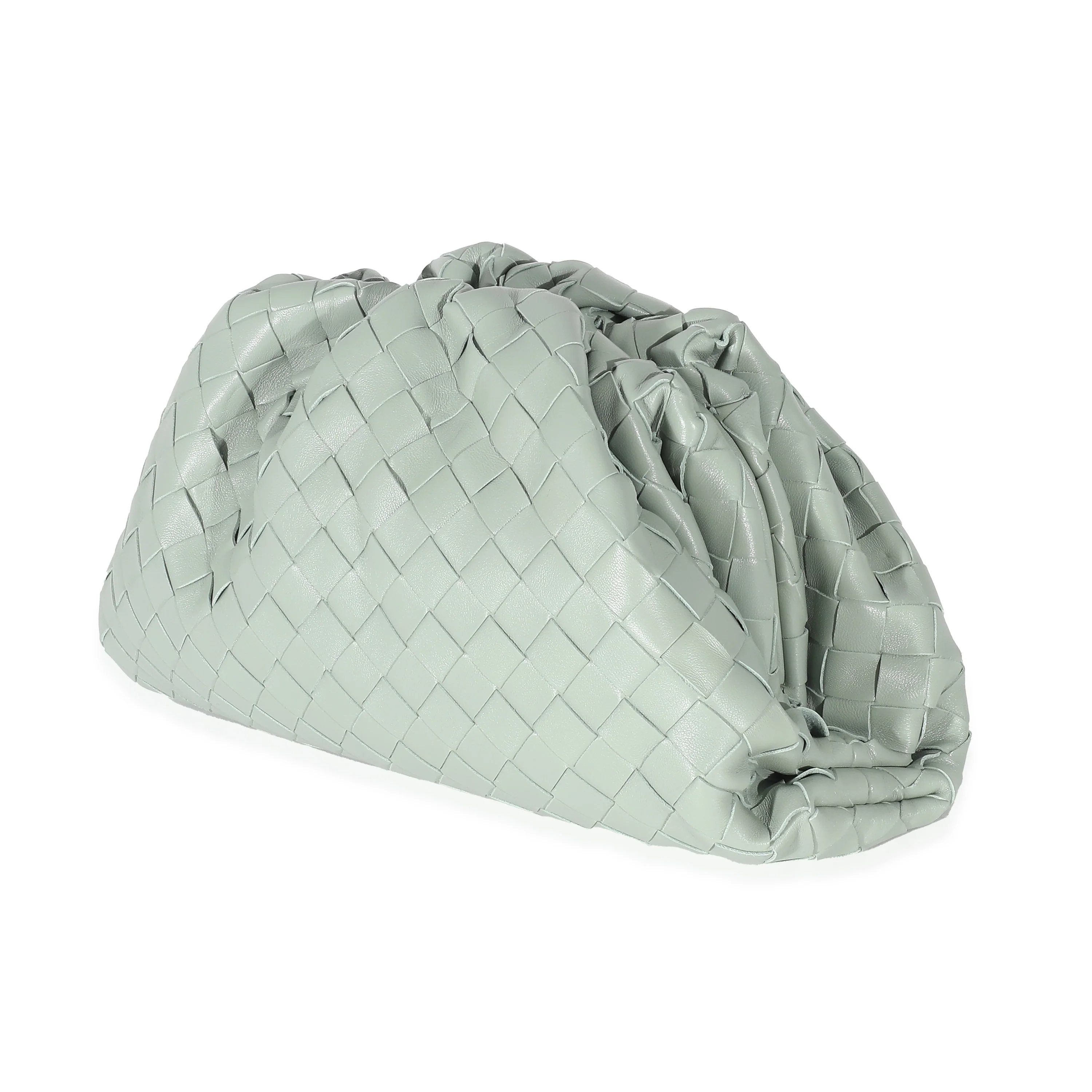 Bottega Veneta Sage Intrecciato Teen Pouch - Image 2
