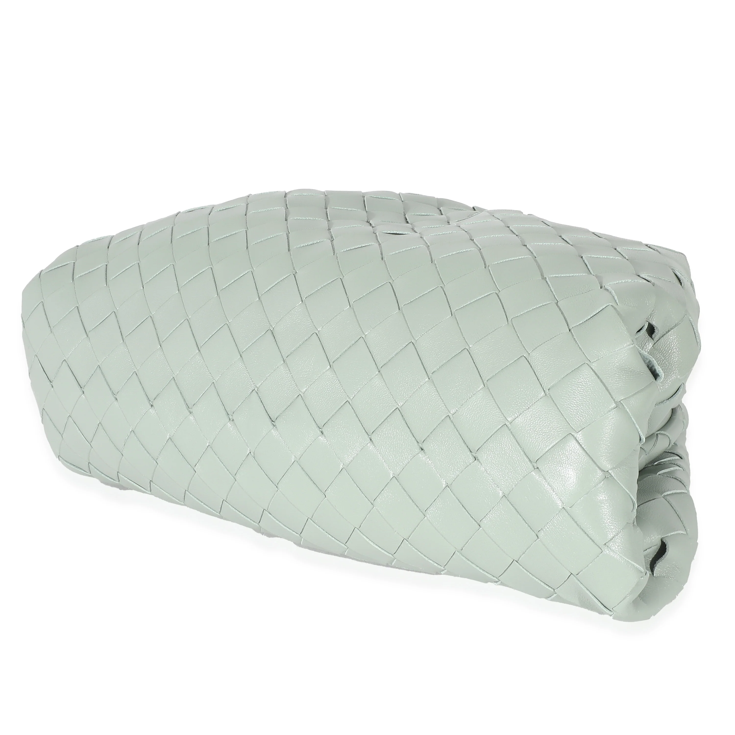 Bottega Veneta Sage Intrecciato Teen Pouch - Image 6