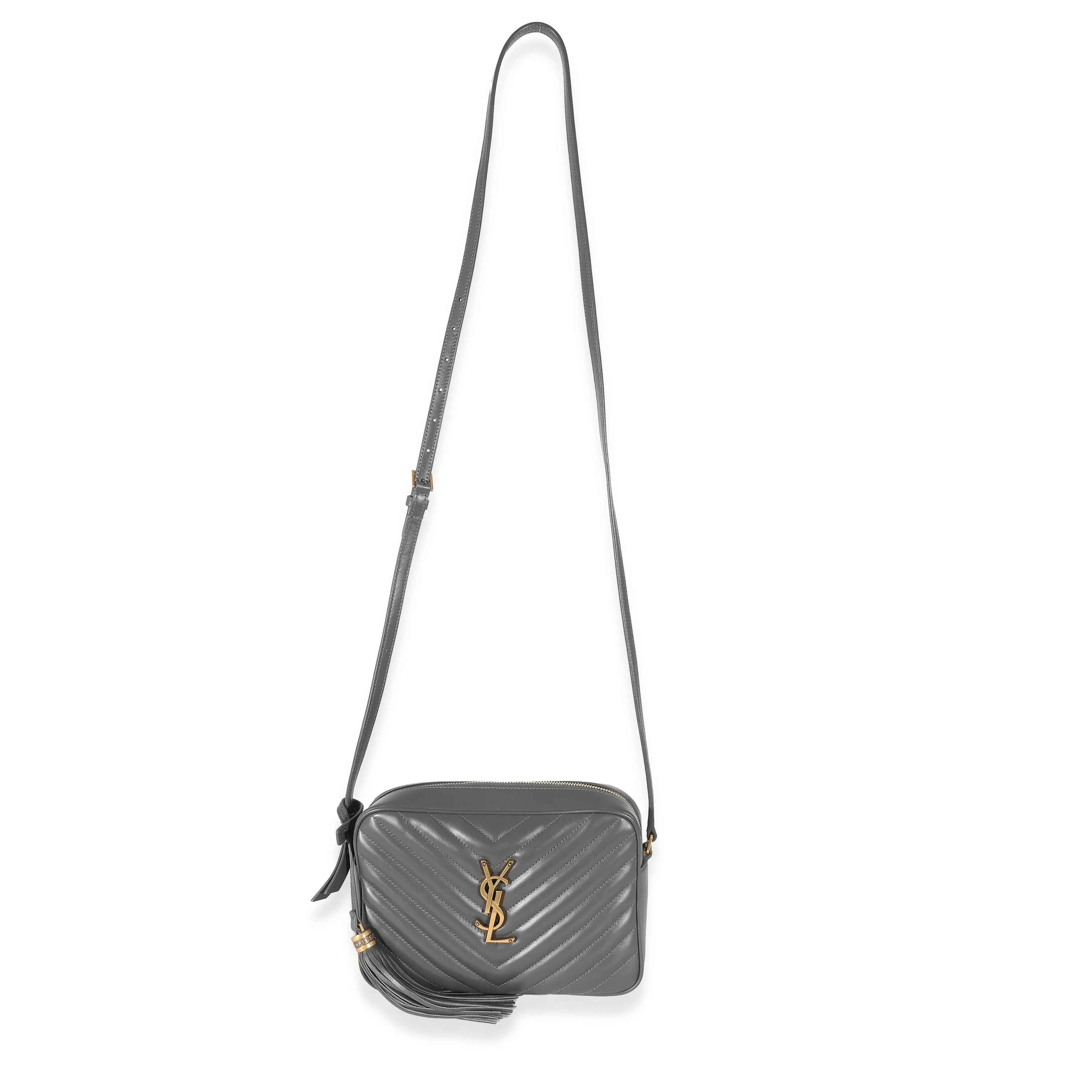 Saint Laurent Storm Calfskin Medium Lou Camera Bag - Image 4