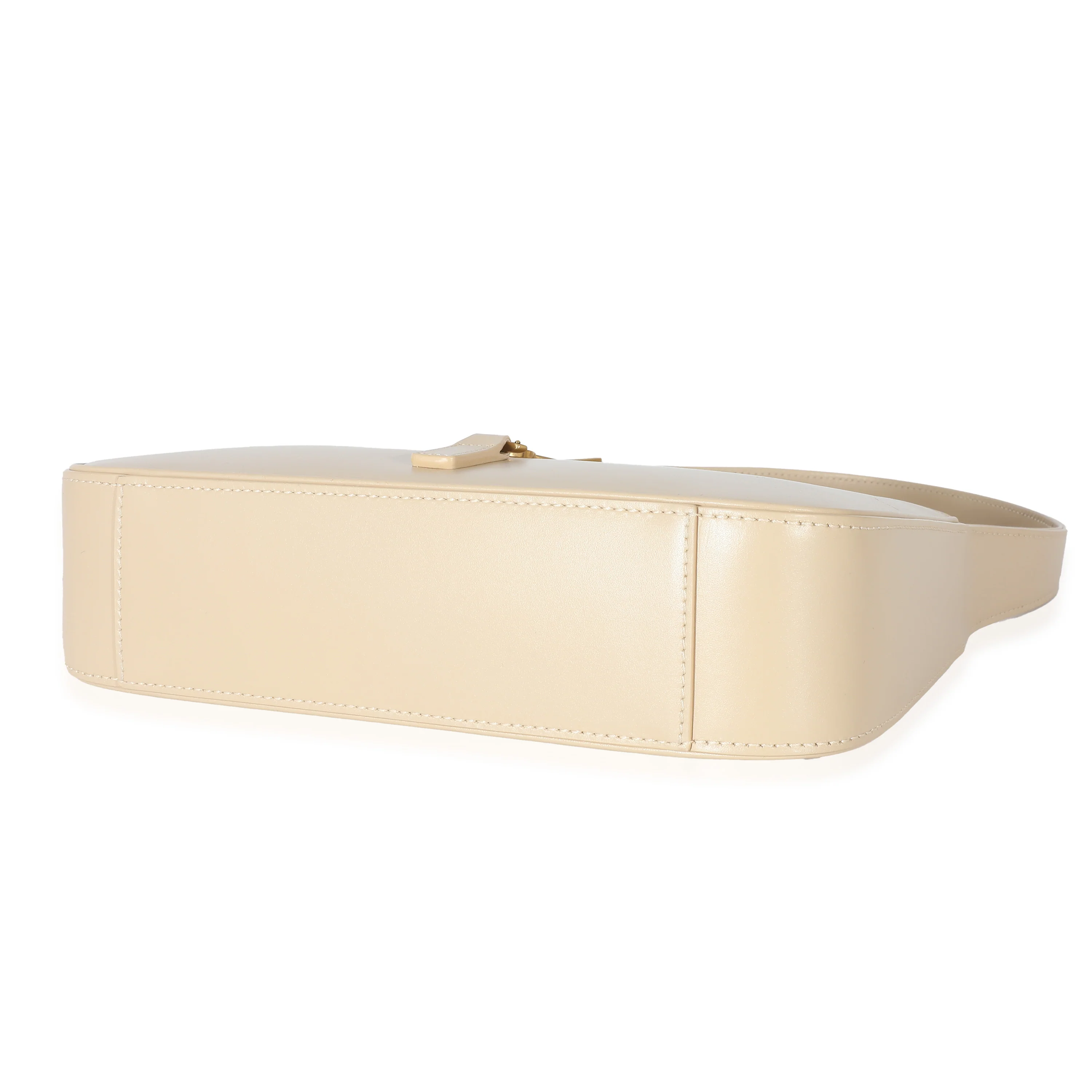 Saint Laurent Ivoire Naturel Calfskin Le 5 À 7 Hobo - Image 7