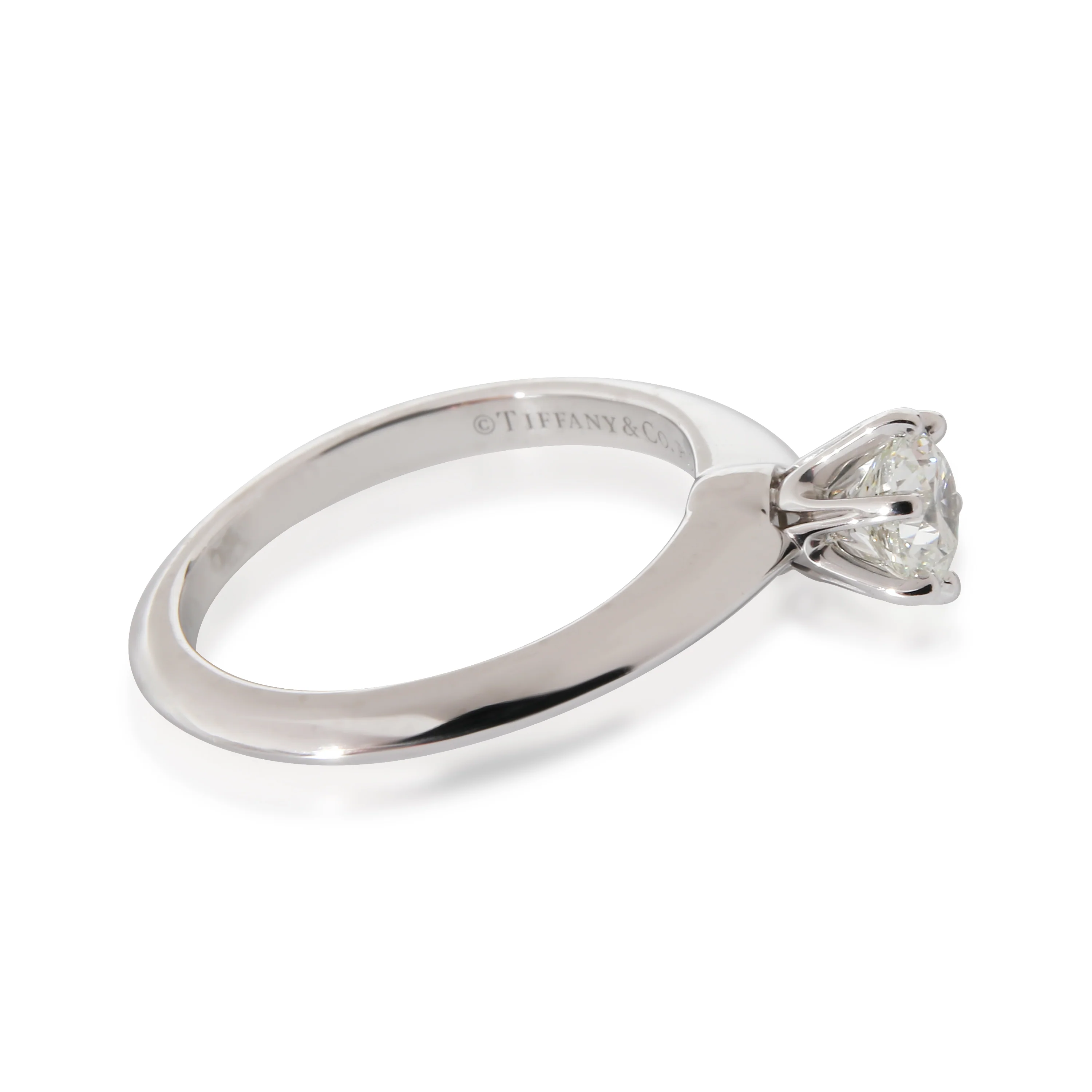 0.4 ct Round Diamond Tiffany Setting Engagement Ring - Image 2
