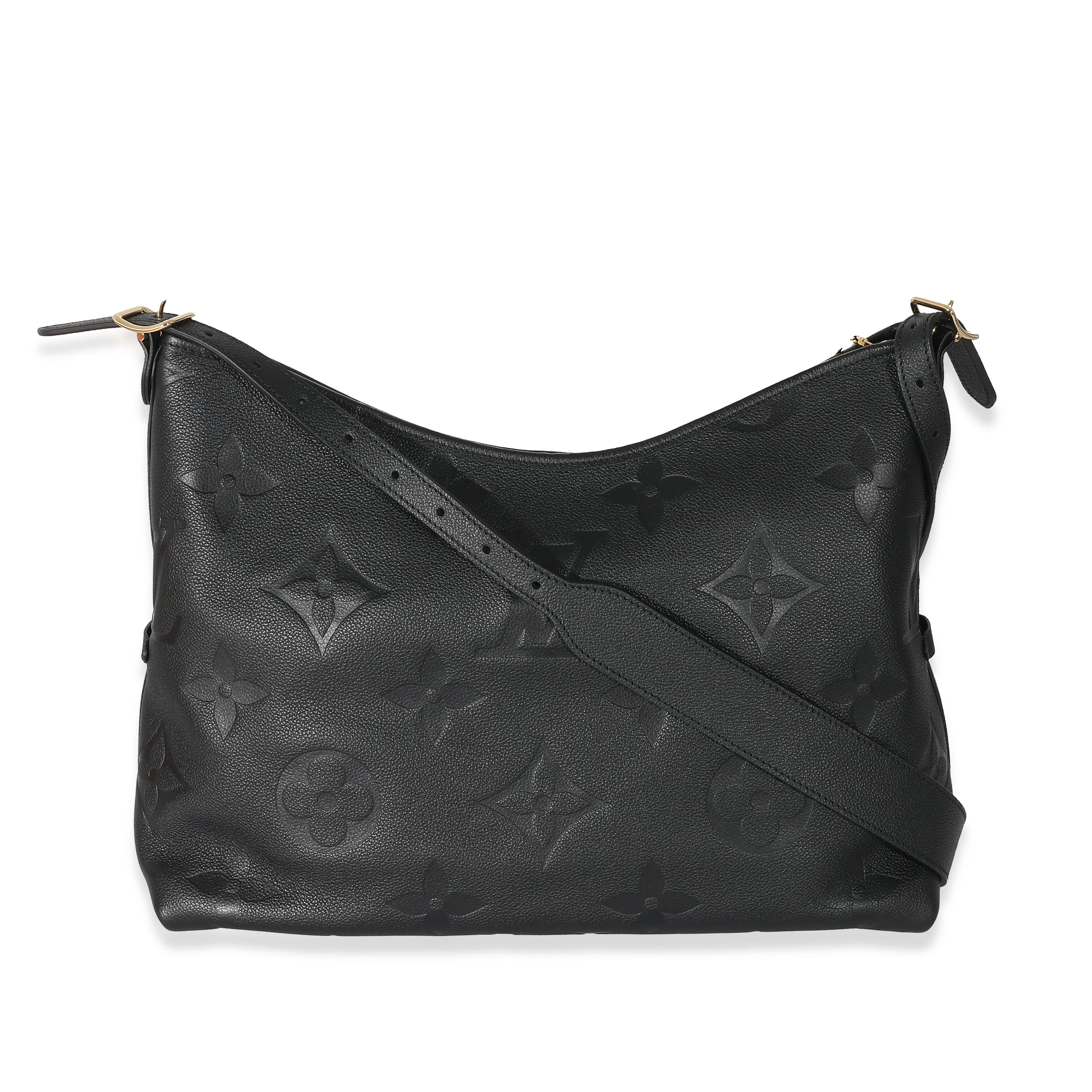 Louis Vuitton Black Monogram Empreinte Carryall MM - Image 5
