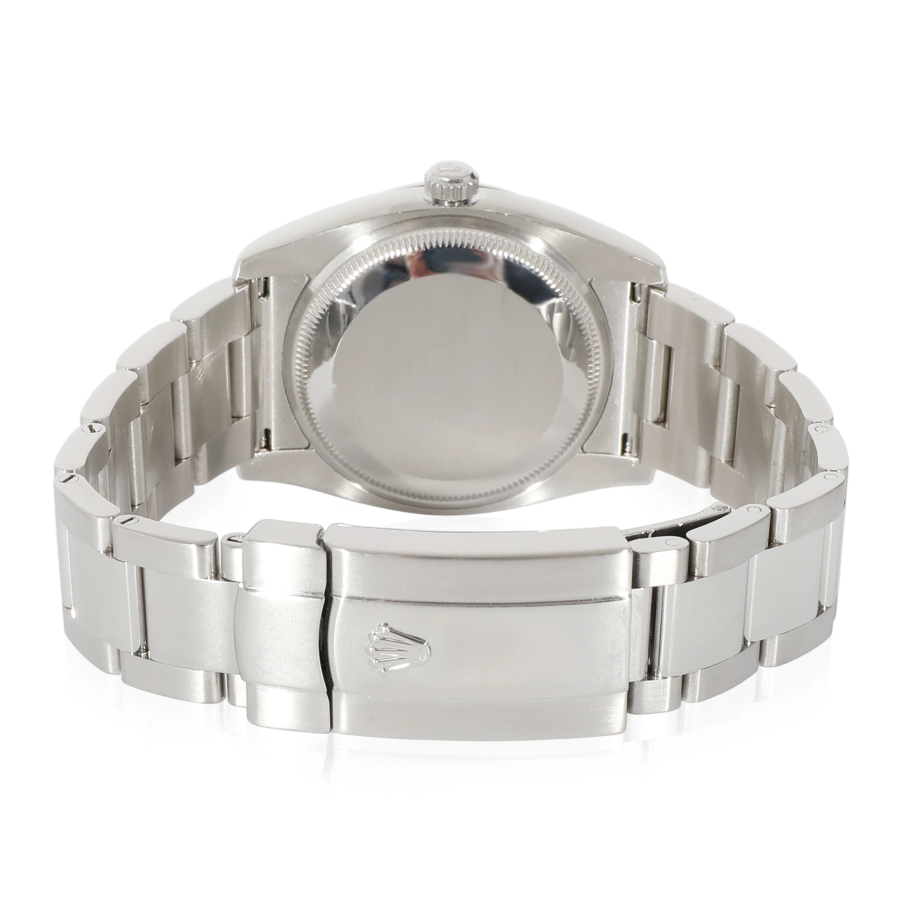 Rolex Date 115234 Unisex Watch in 18kt Stainless Steel/White Gold - Image 4