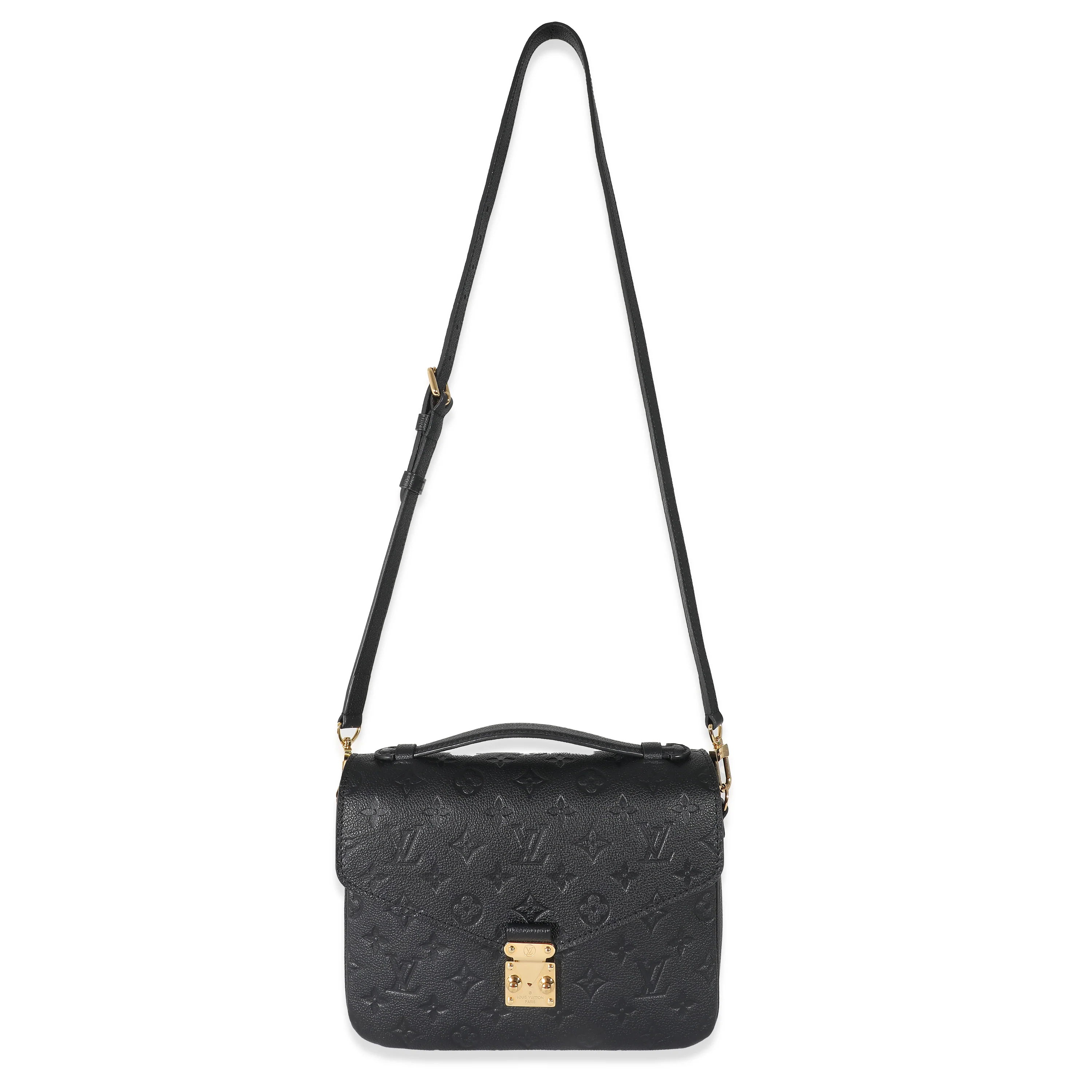 Louis Vuitton Black Monogram Empreinte Pochette Metis - Image 3