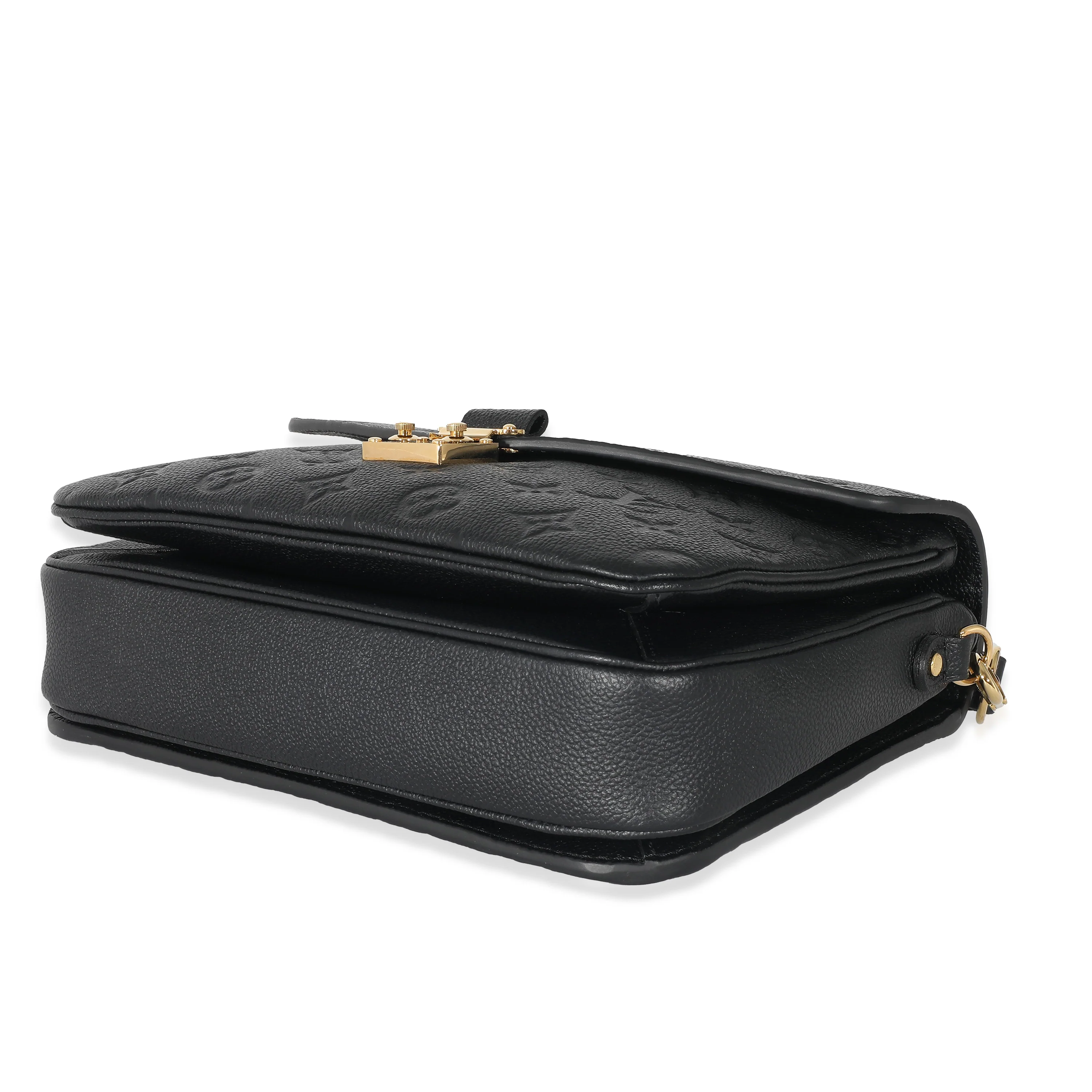 Louis Vuitton Black Monogram Empreinte Pochette Metis - Image 7
