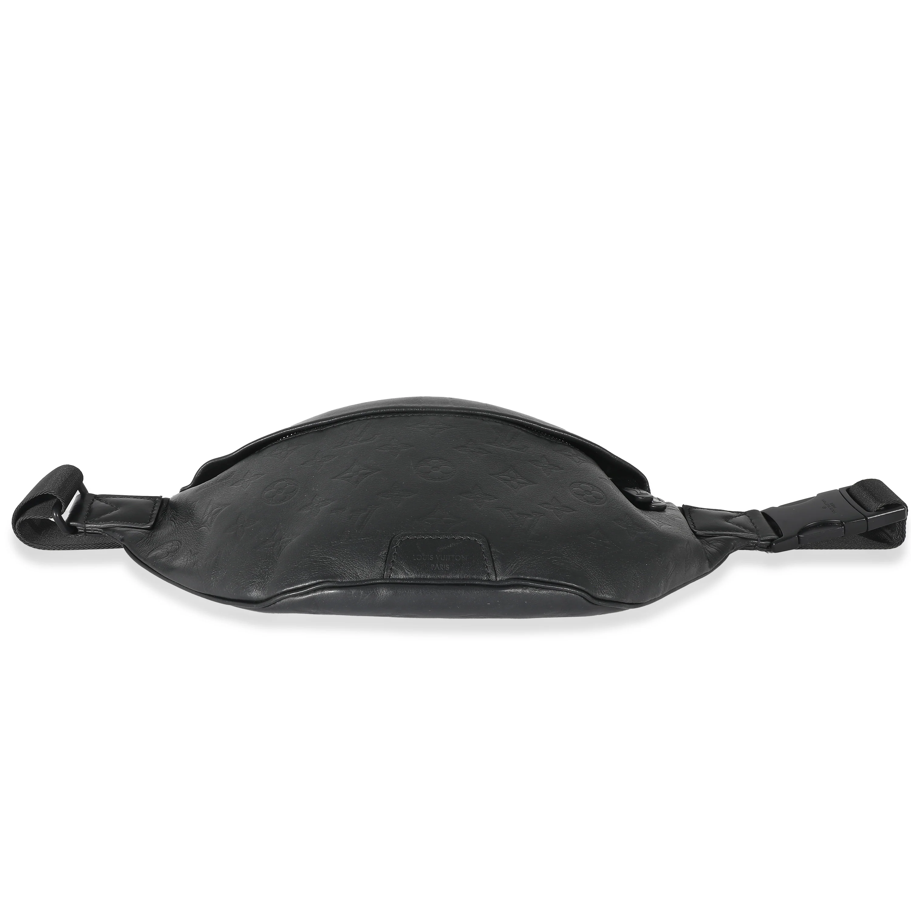 Louis Vuitton Black Calfskin Monogram Shadow Discovery Bumbag - Image 5