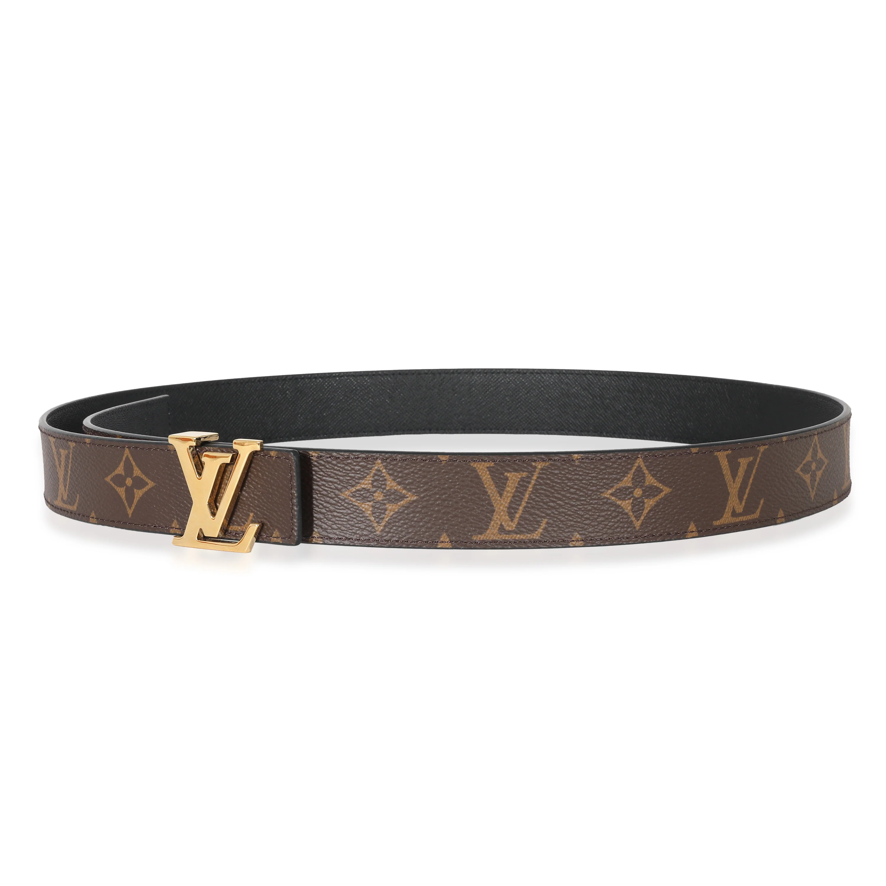 Louis Vuitton Monogram Canvas LV Initiales 30mm Reversible Belt 95 - Image 2