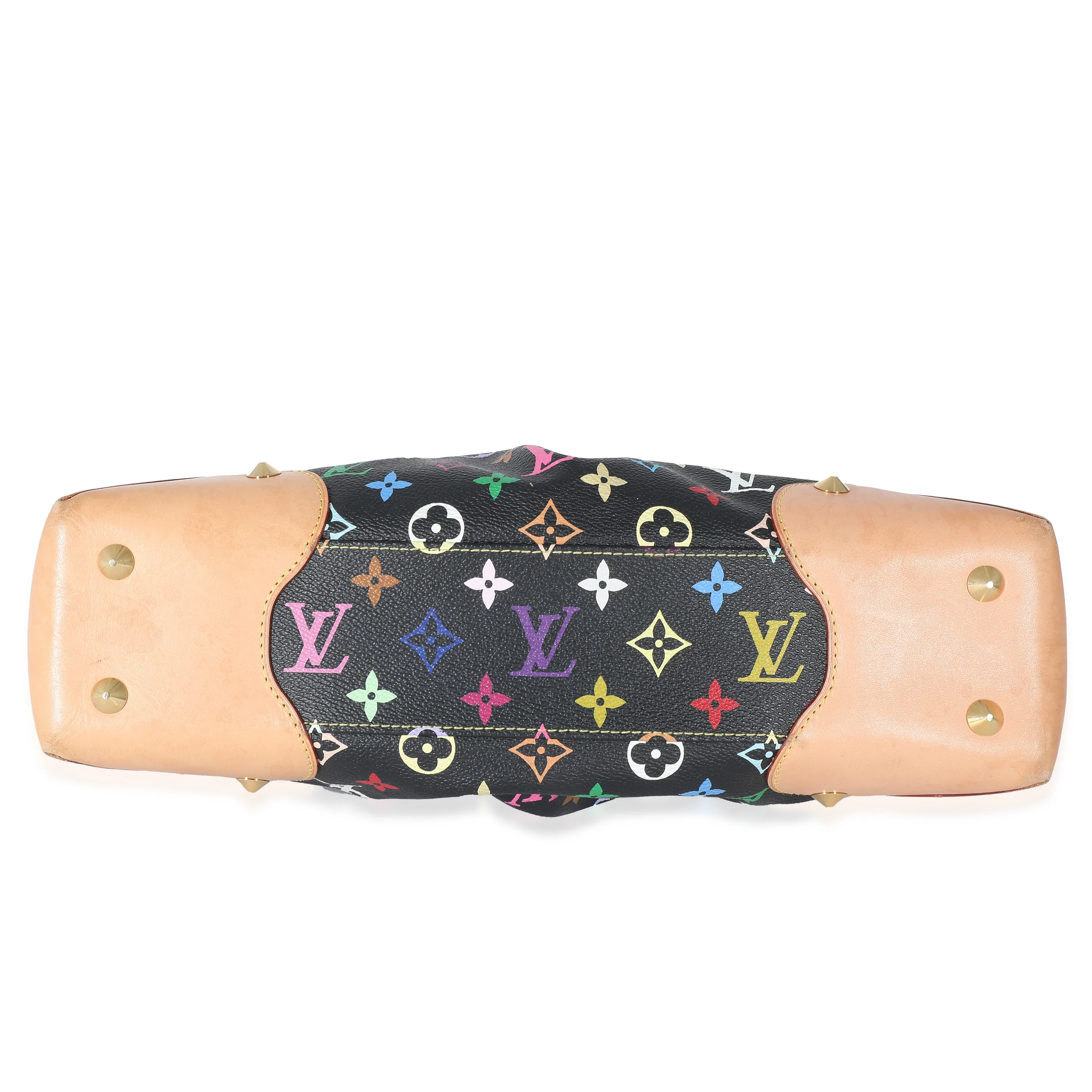Louis Vuitton Black Monogram Multicolor Canvas Judy MM - Image 5