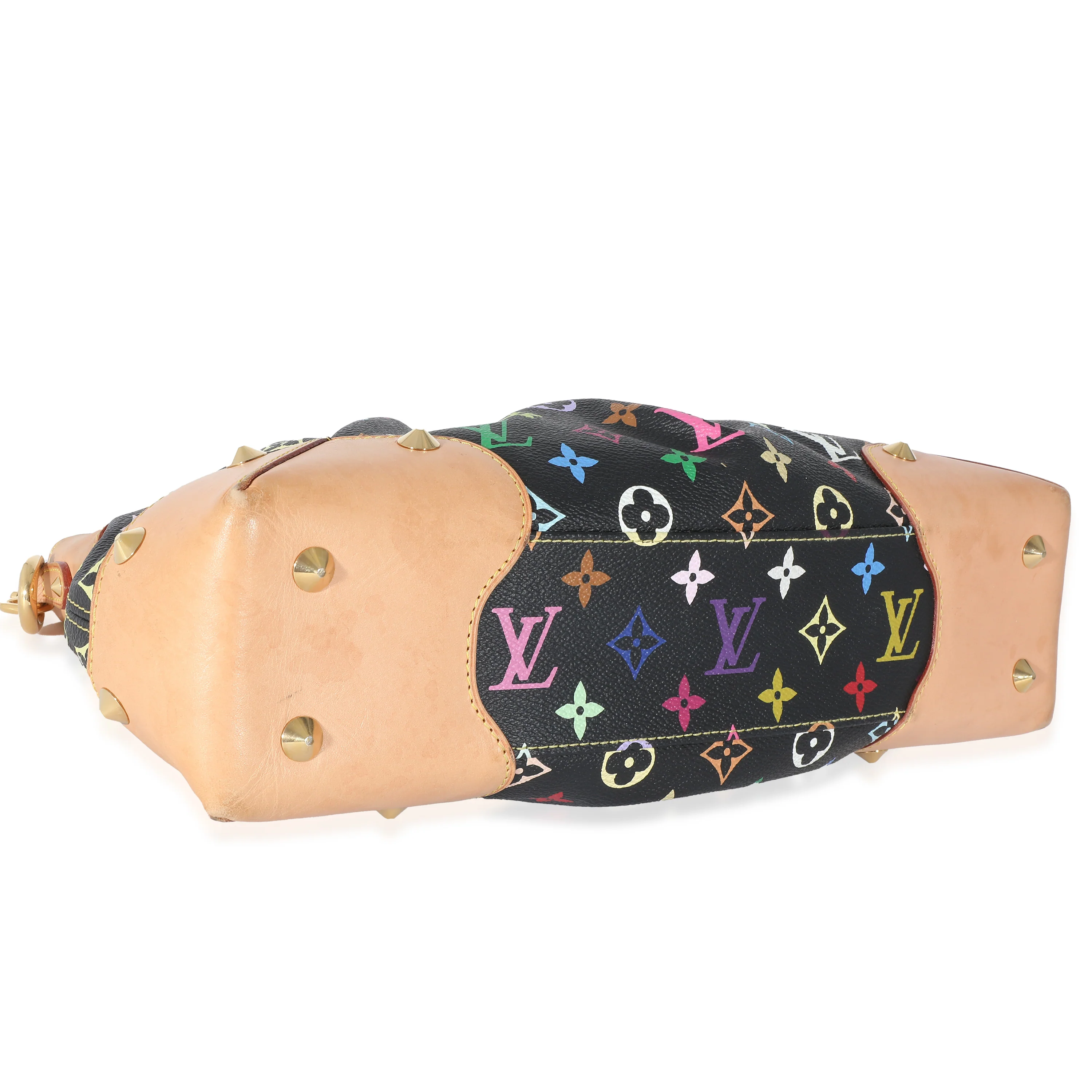 Louis Vuitton Black Monogram Multicolor Canvas Judy MM - Image 6
