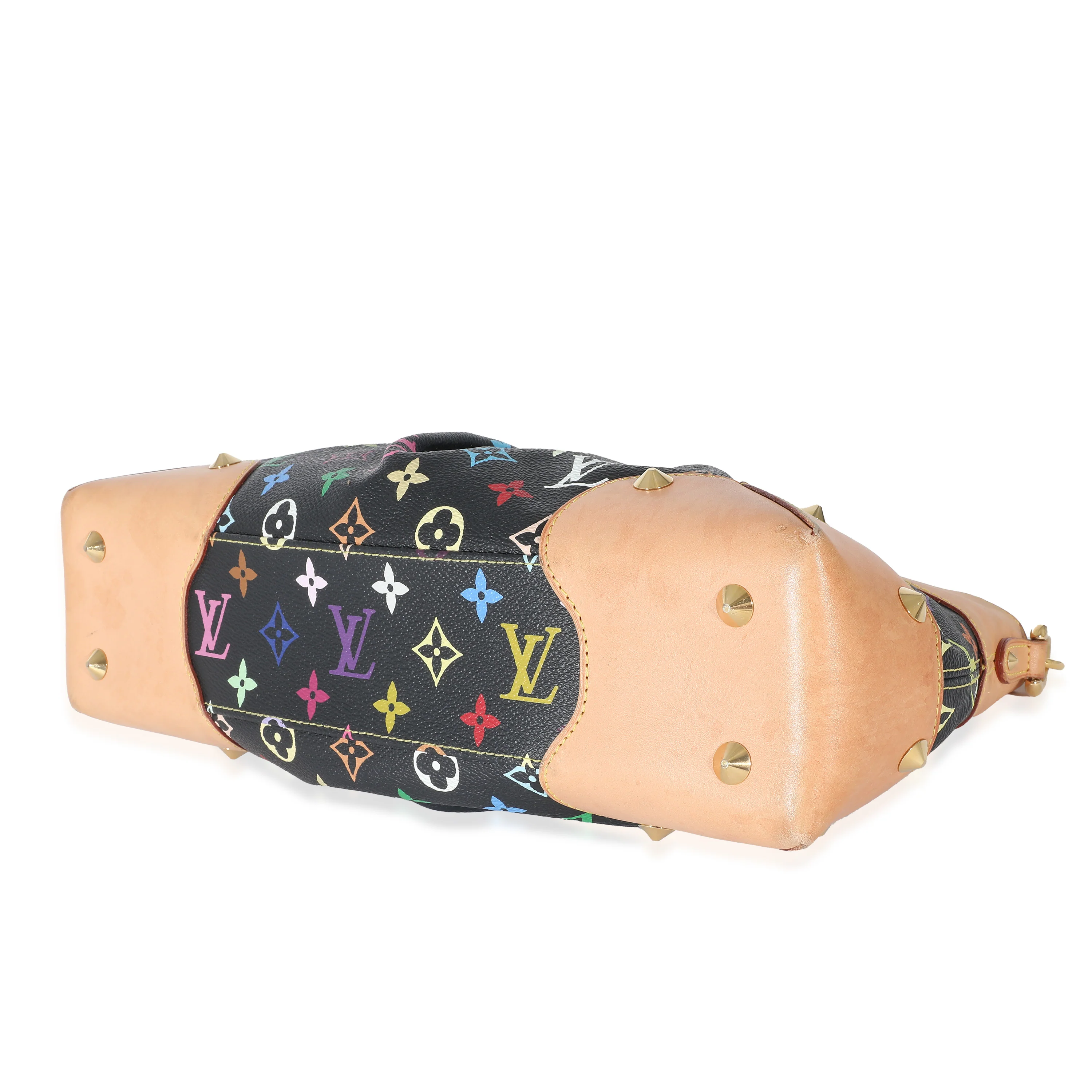 Louis Vuitton Black Monogram Multicolor Canvas Judy MM - Image 7