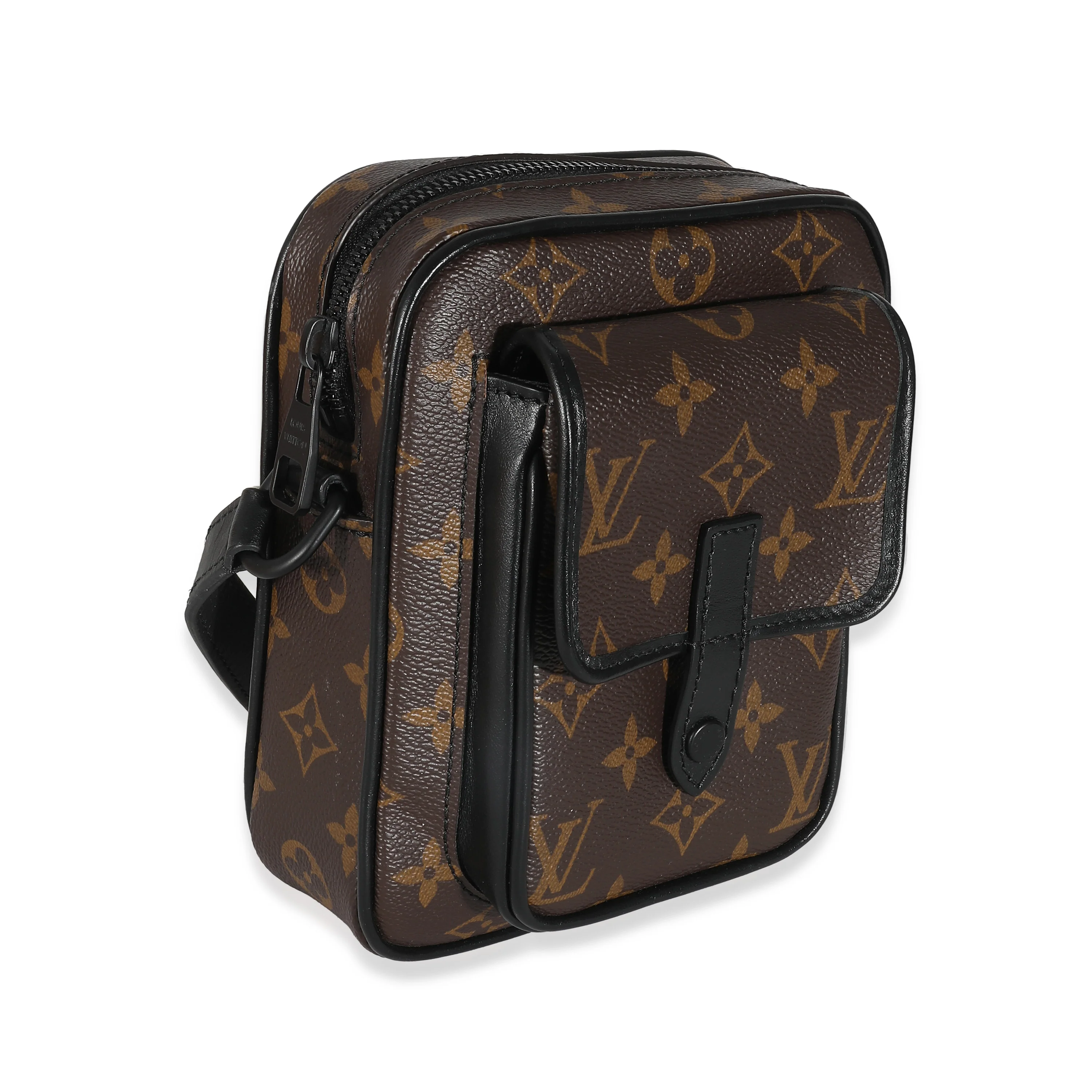 Louis Vuitton Monogram Macassar Canvas Christopher Wearable Wallet - Image 3