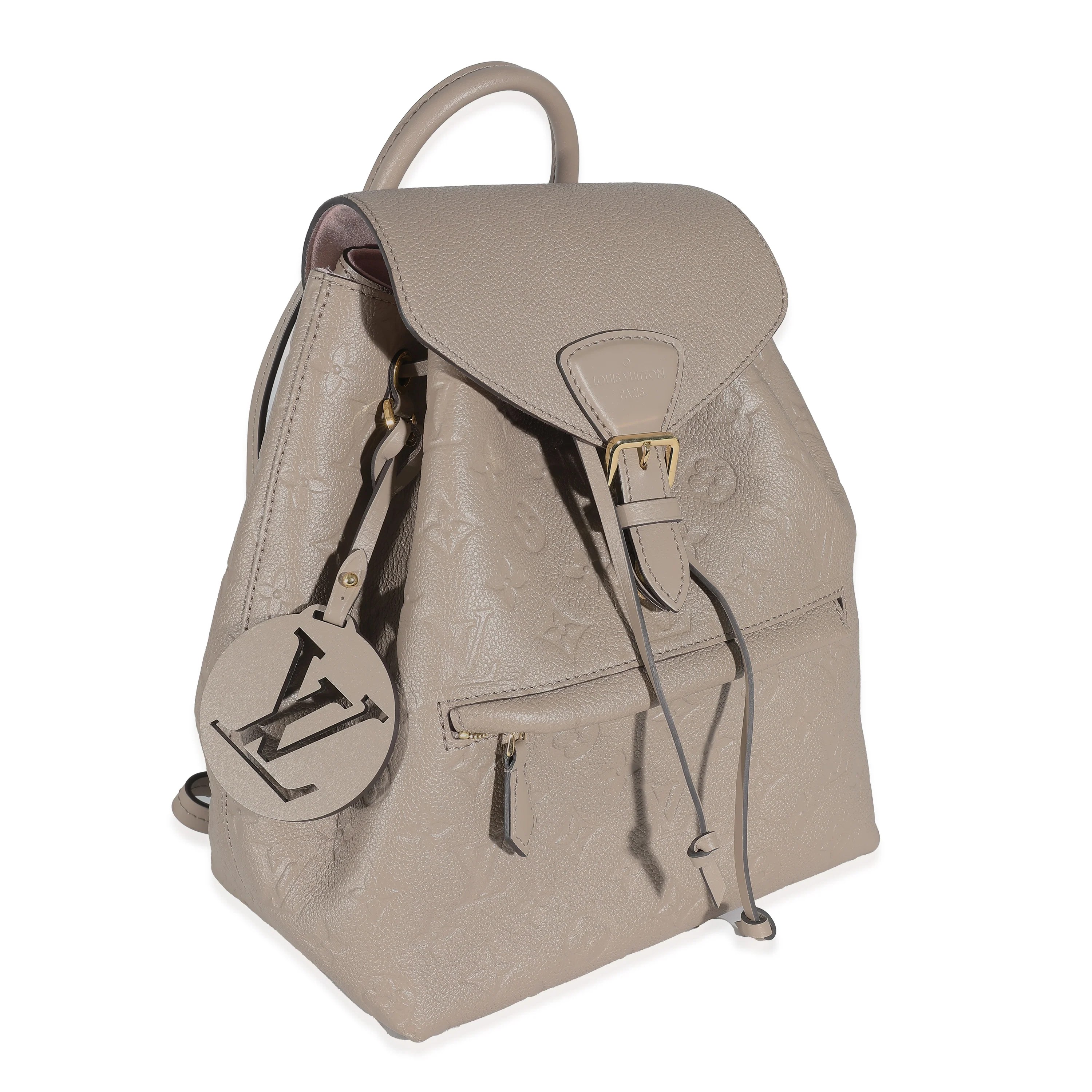 Louis Vuitton Turtledove Monogram Empreinte Montsouris Backpack - Image 3