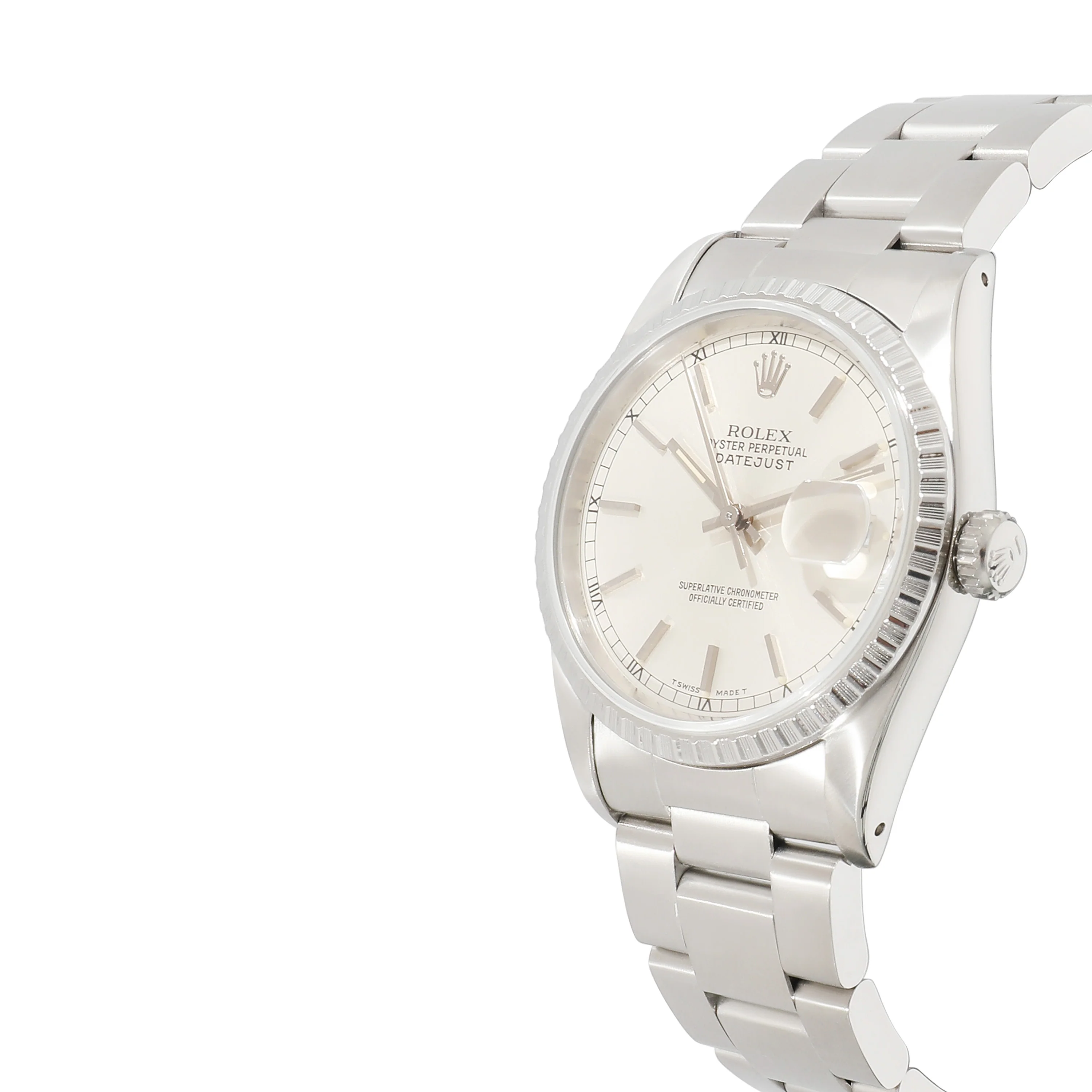 Rolex Datejust 16220 Mens Watch in  Stainless Steel - Image 2