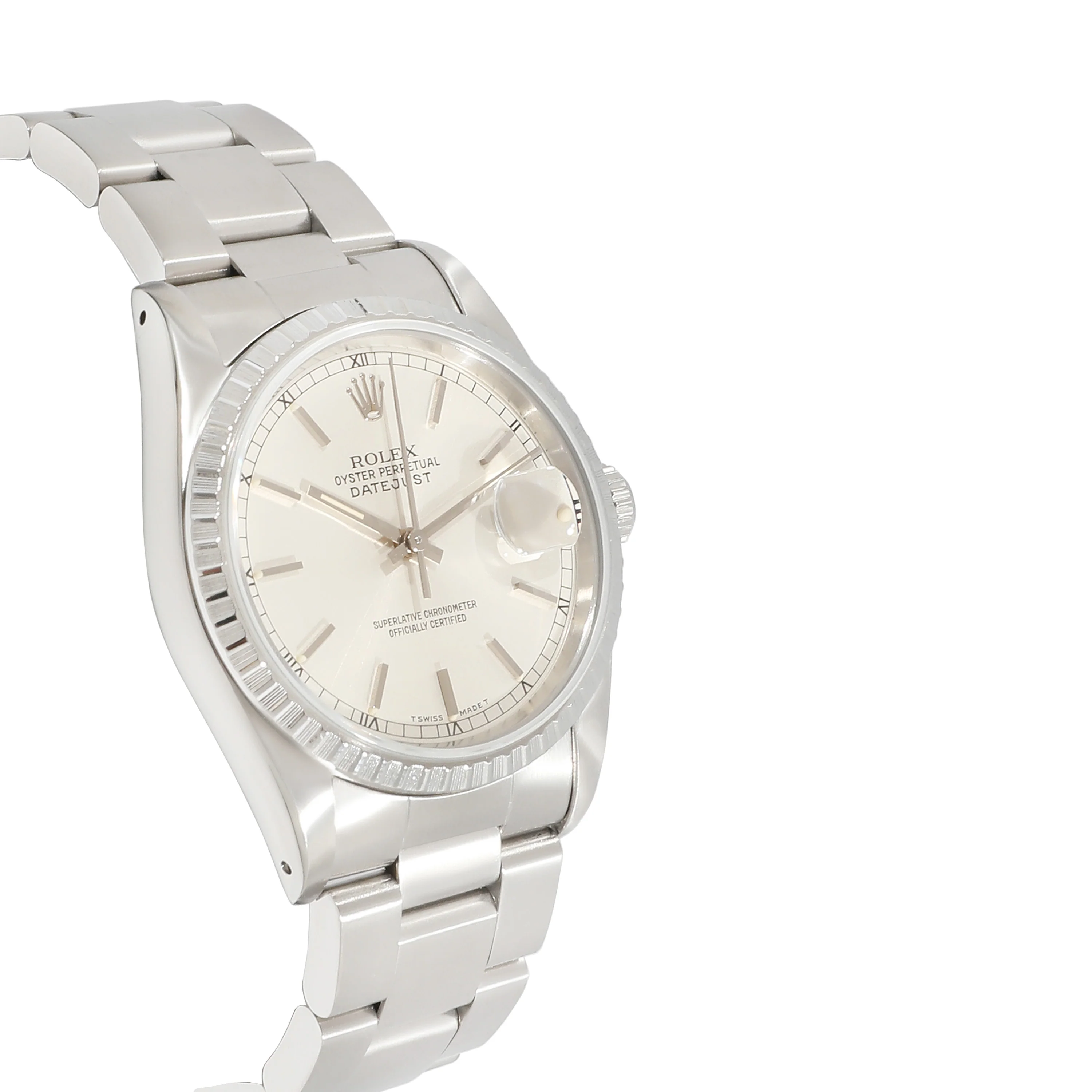 Rolex Datejust 16220 Mens Watch in  Stainless Steel - Image 3