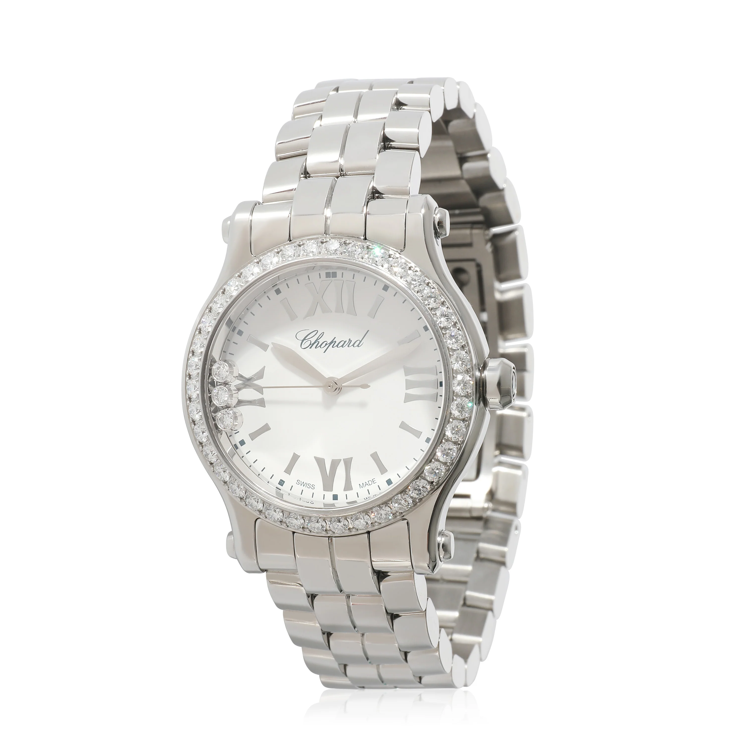Chopard Happy Sport 278590-3004 Womens Watch in Stainless Steel