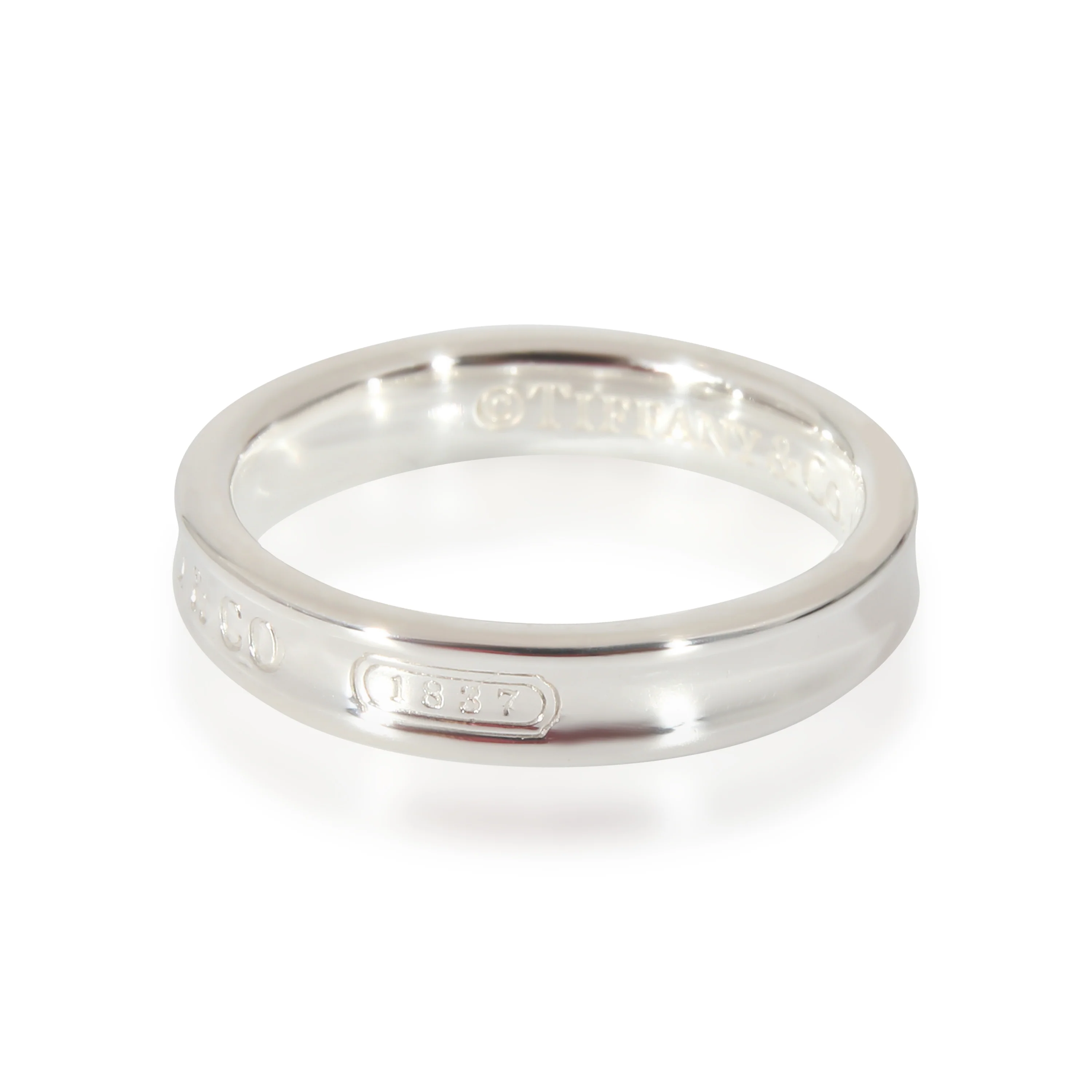 Tiffany & Co. 1837 Narrow Ring in Sterling Silver - Image 2