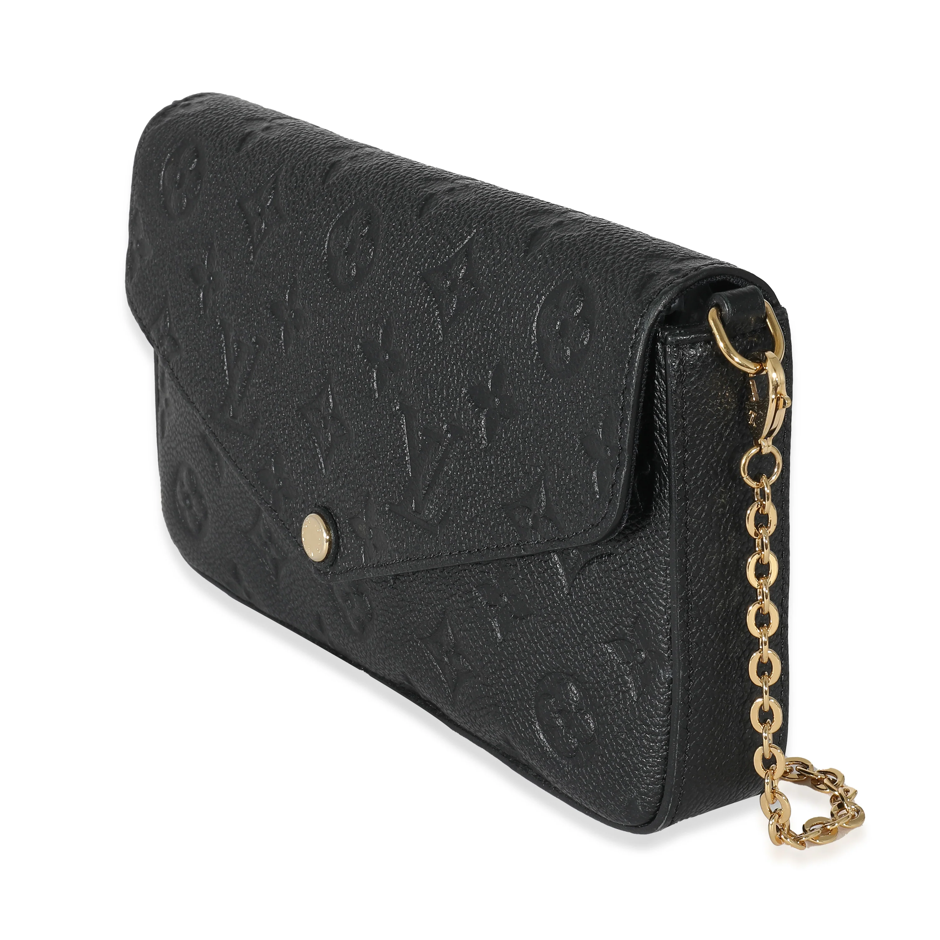 Louis Vuitton Black Monogram Empreinte Felicie Pochette - Image 2