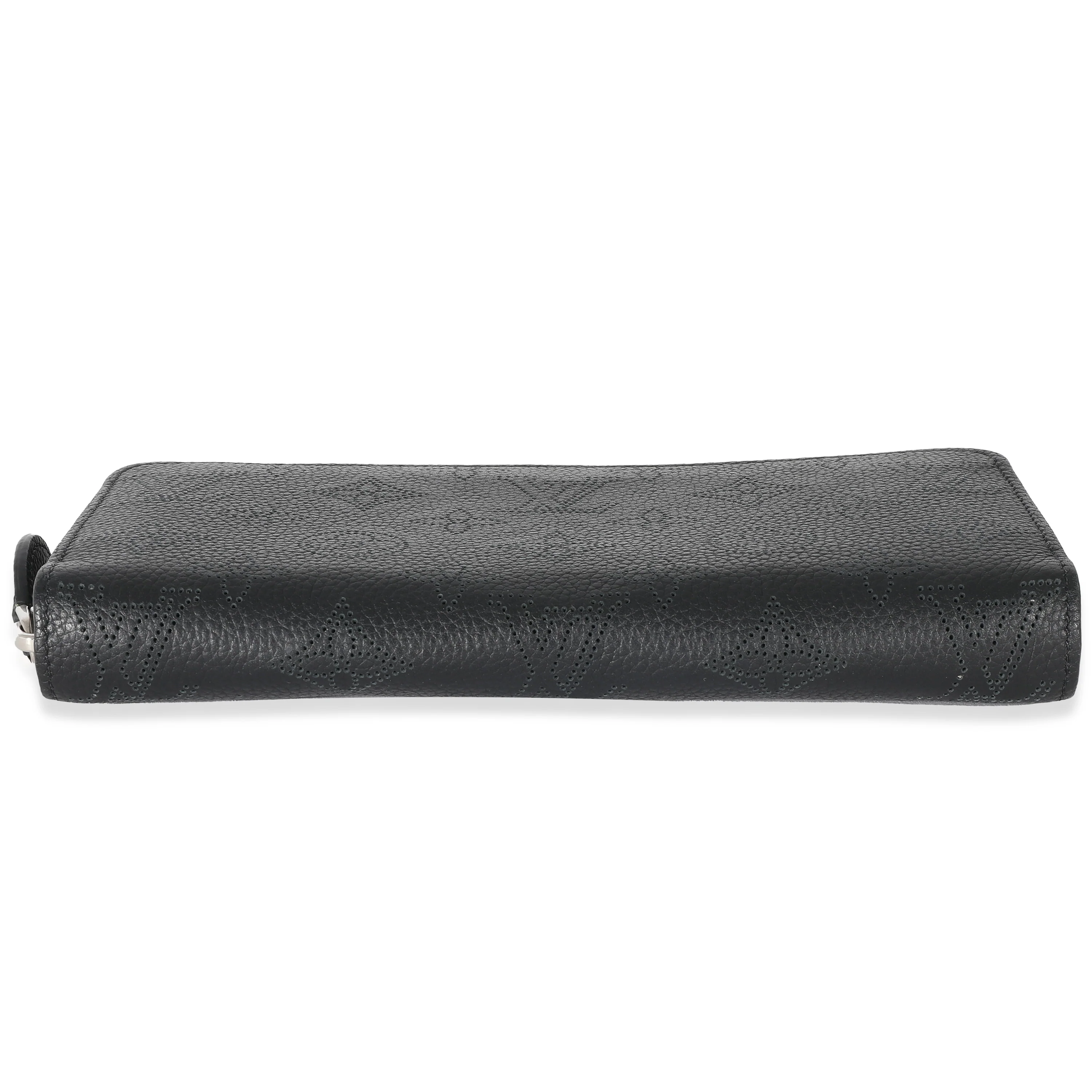 Louis Vuitton Black Mahina Zippy Wallet - Image 5