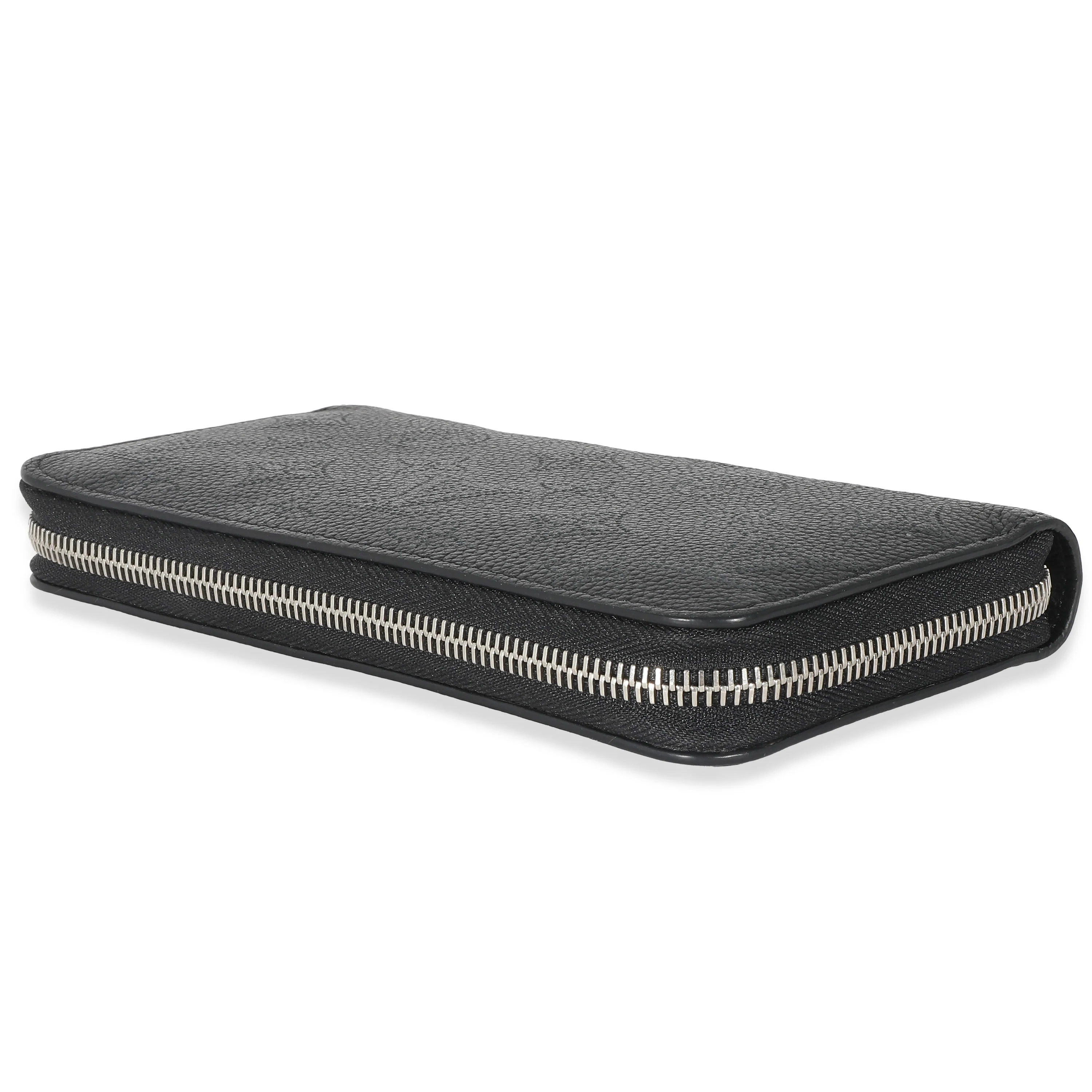 Louis Vuitton Black Mahina Zippy Wallet - Image 7