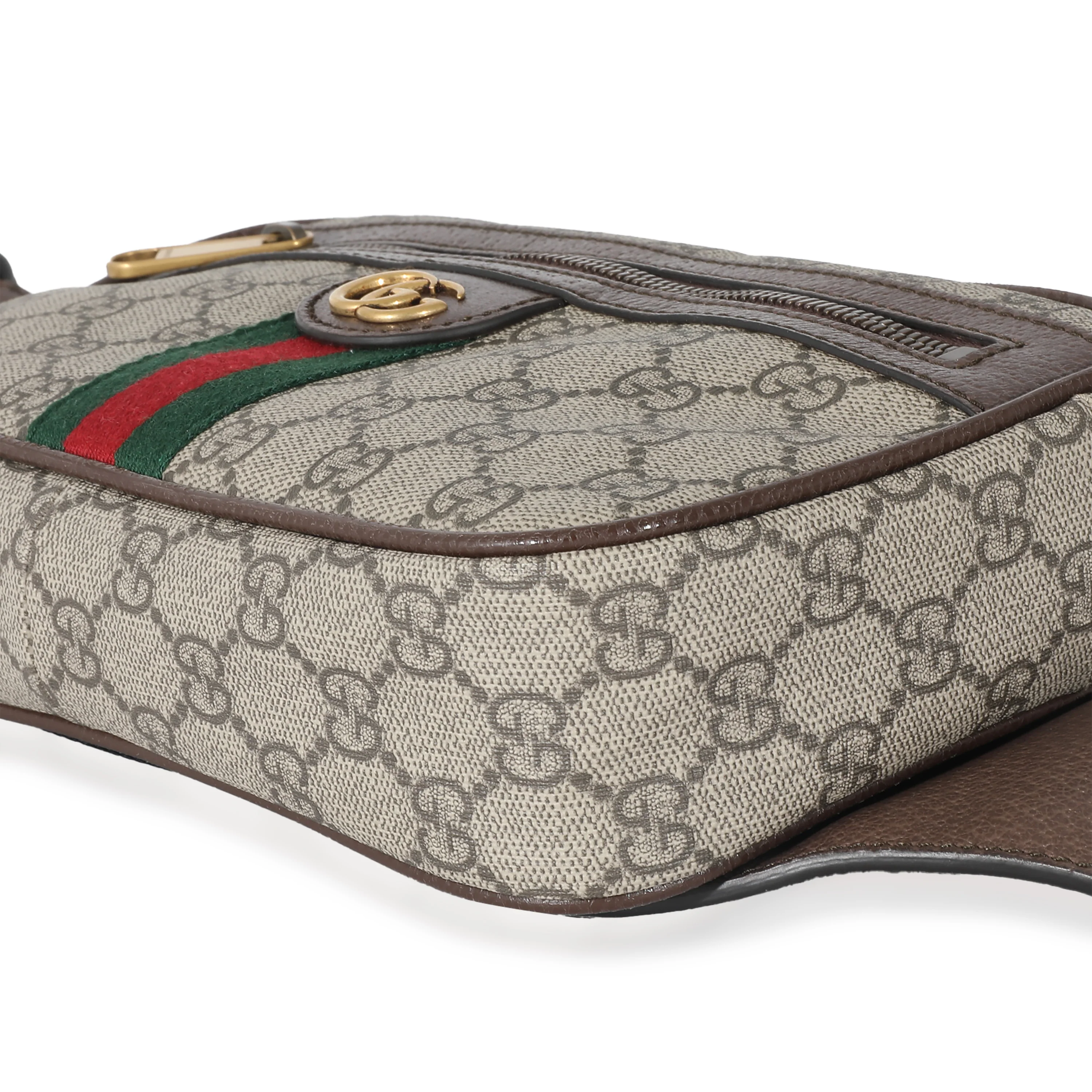 Gucci Beige GG Supreme Canvas Ophidia Belt Bag - Image 6
