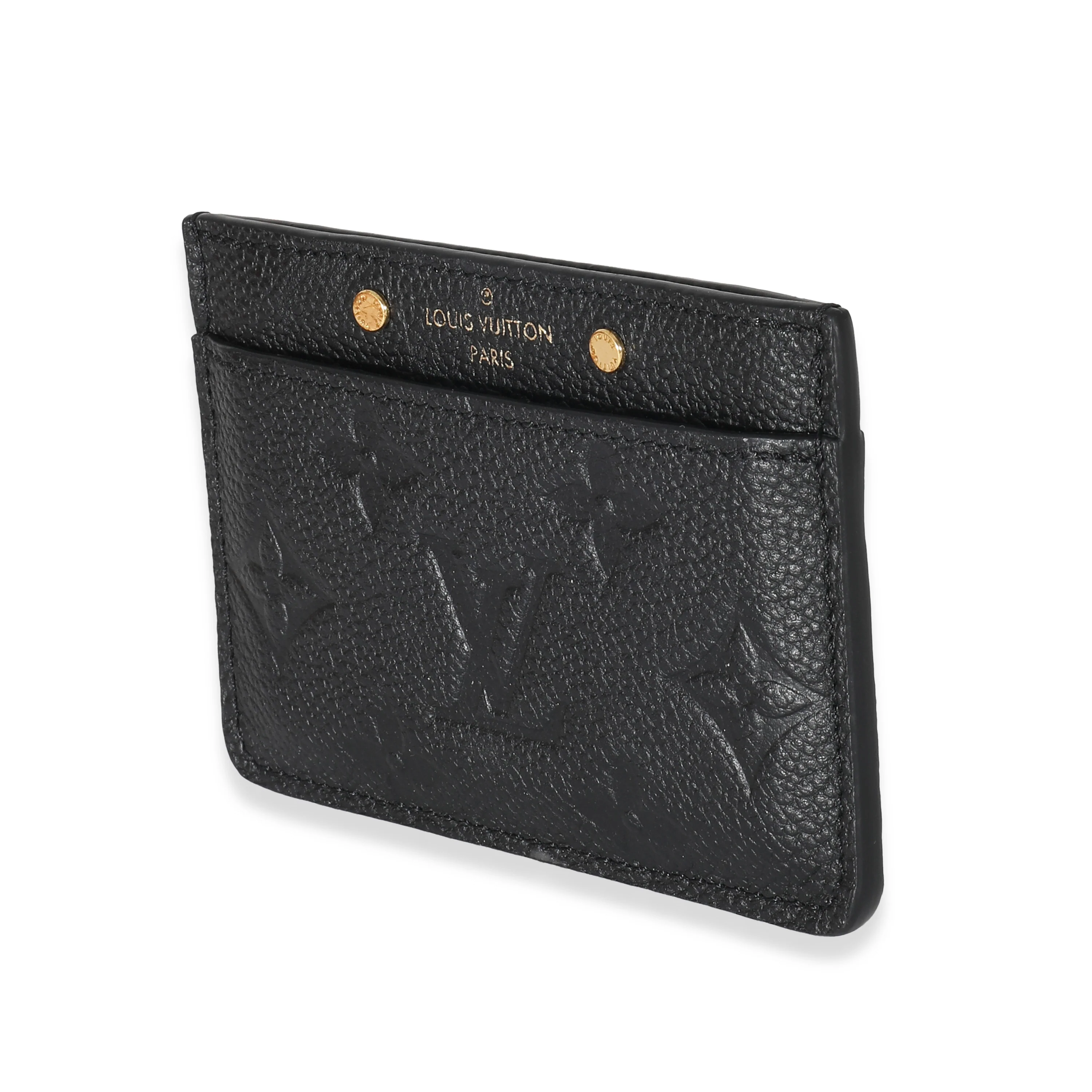 Louis Vuitton Black Empreinte Card Holder - Image 2