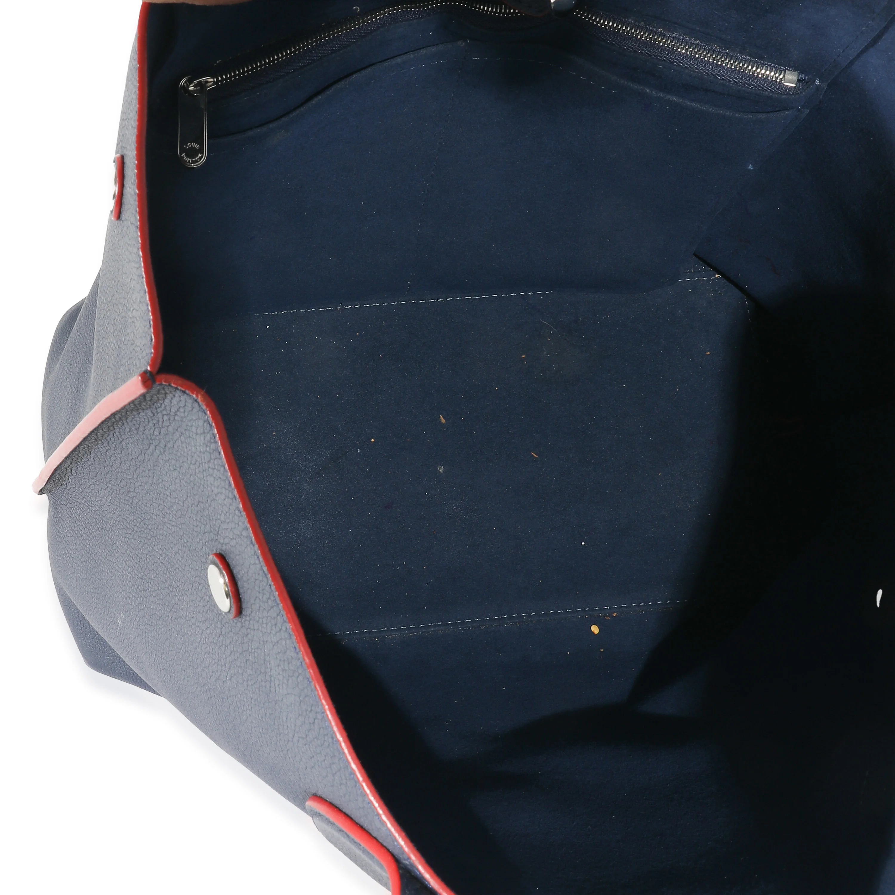 Louis Vuitton Marine Rouge Calfskin Lockme Go Tote - Image 4
