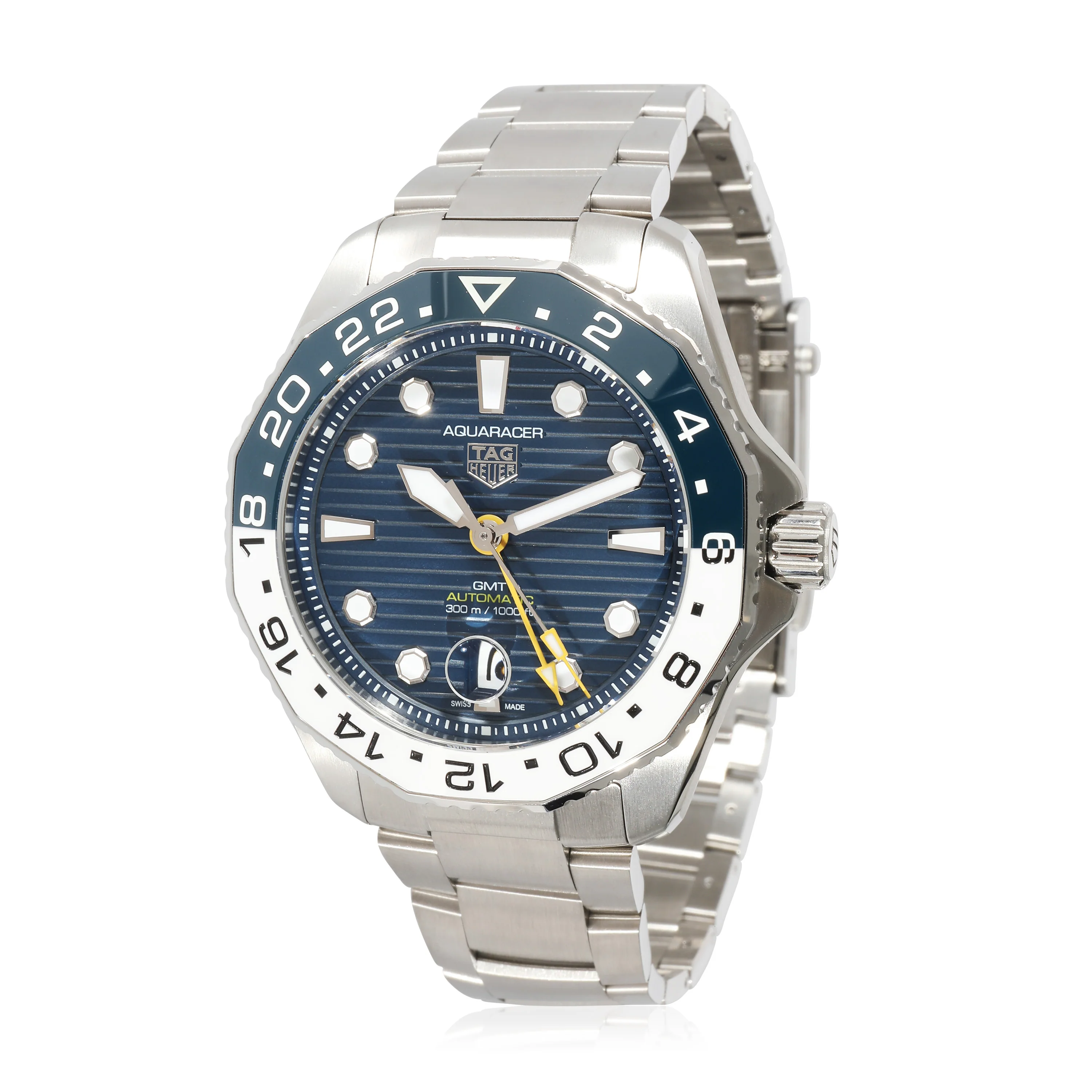 Tag Heuer Aquaracer GMT WBP2010.BA0632 Mens Watch in Stainless Steel/Ceramic