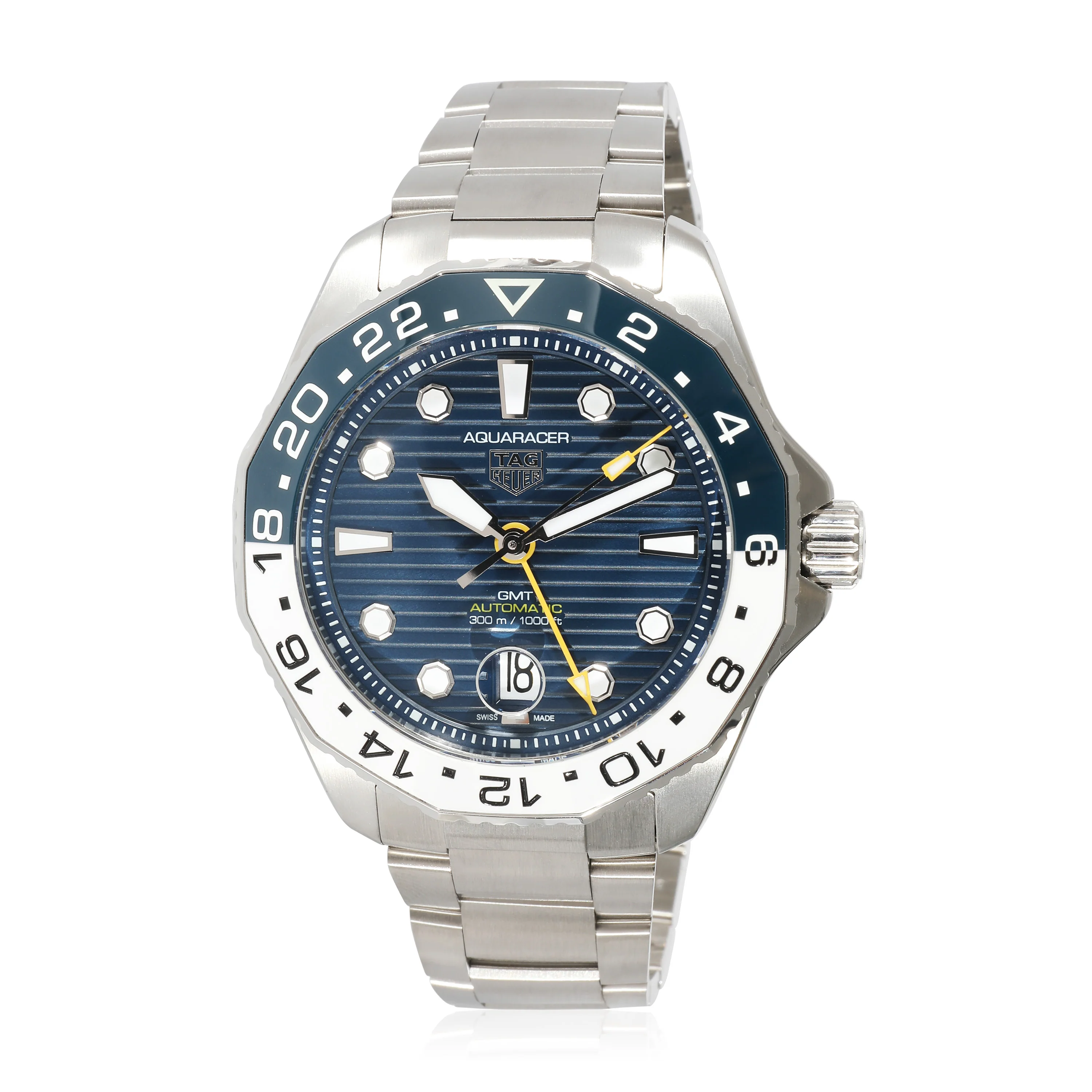Tag Heuer Aquaracer GMT WBP2010.BA0632 Mens Watch in Stainless Steel/Ceramic - Image 6