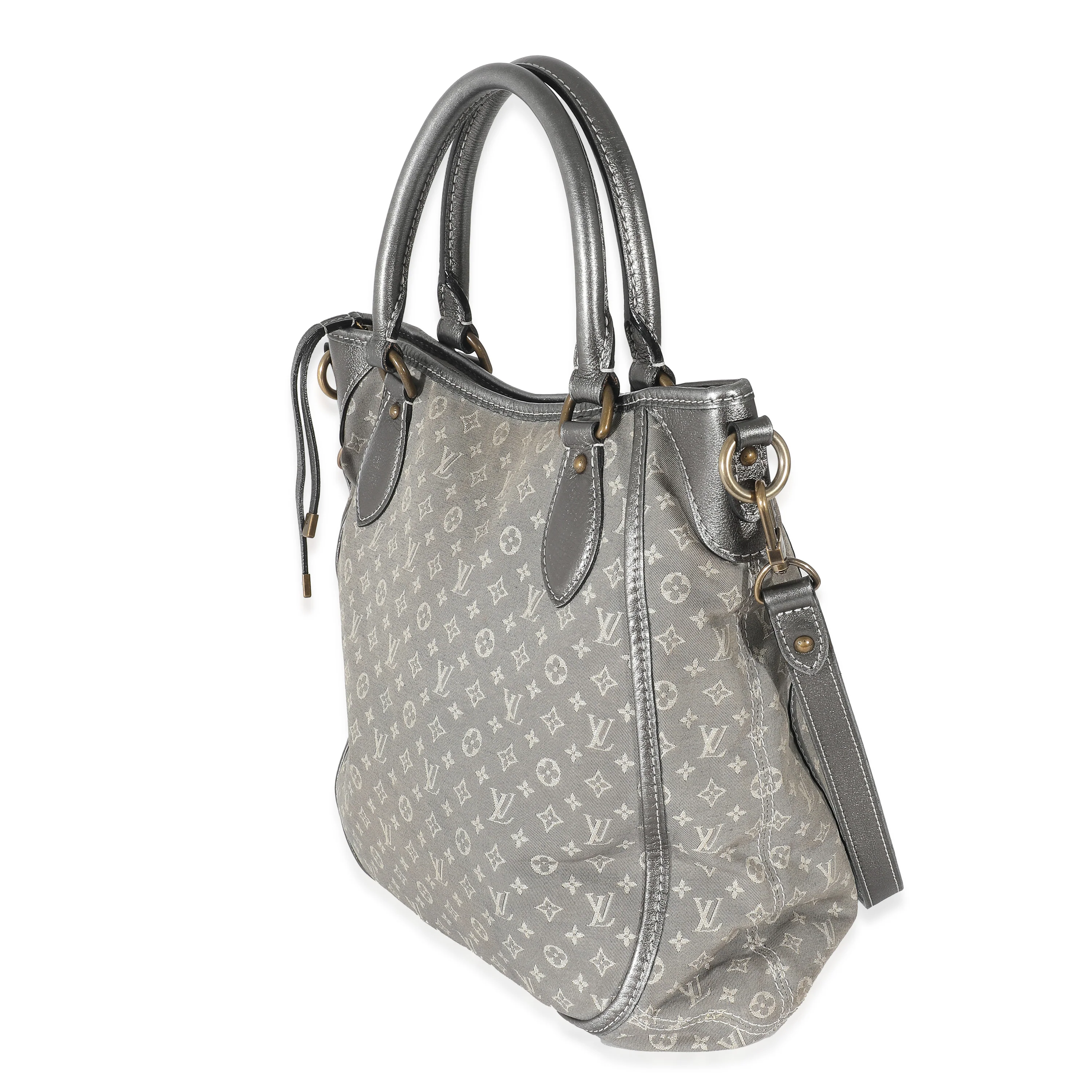 Louis Vuitton Platine Monogram Mini Lin Besace Angele - Image 2