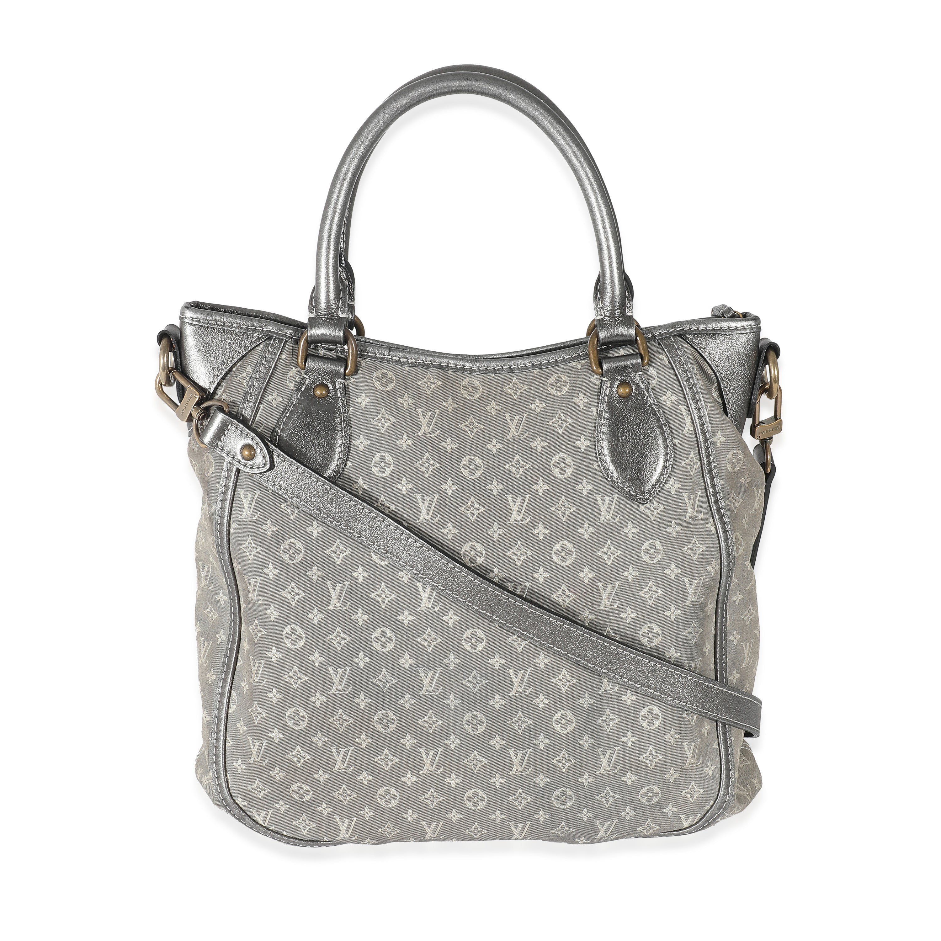 Louis Vuitton Platine Monogram Mini Lin Besace Angele - Image 3