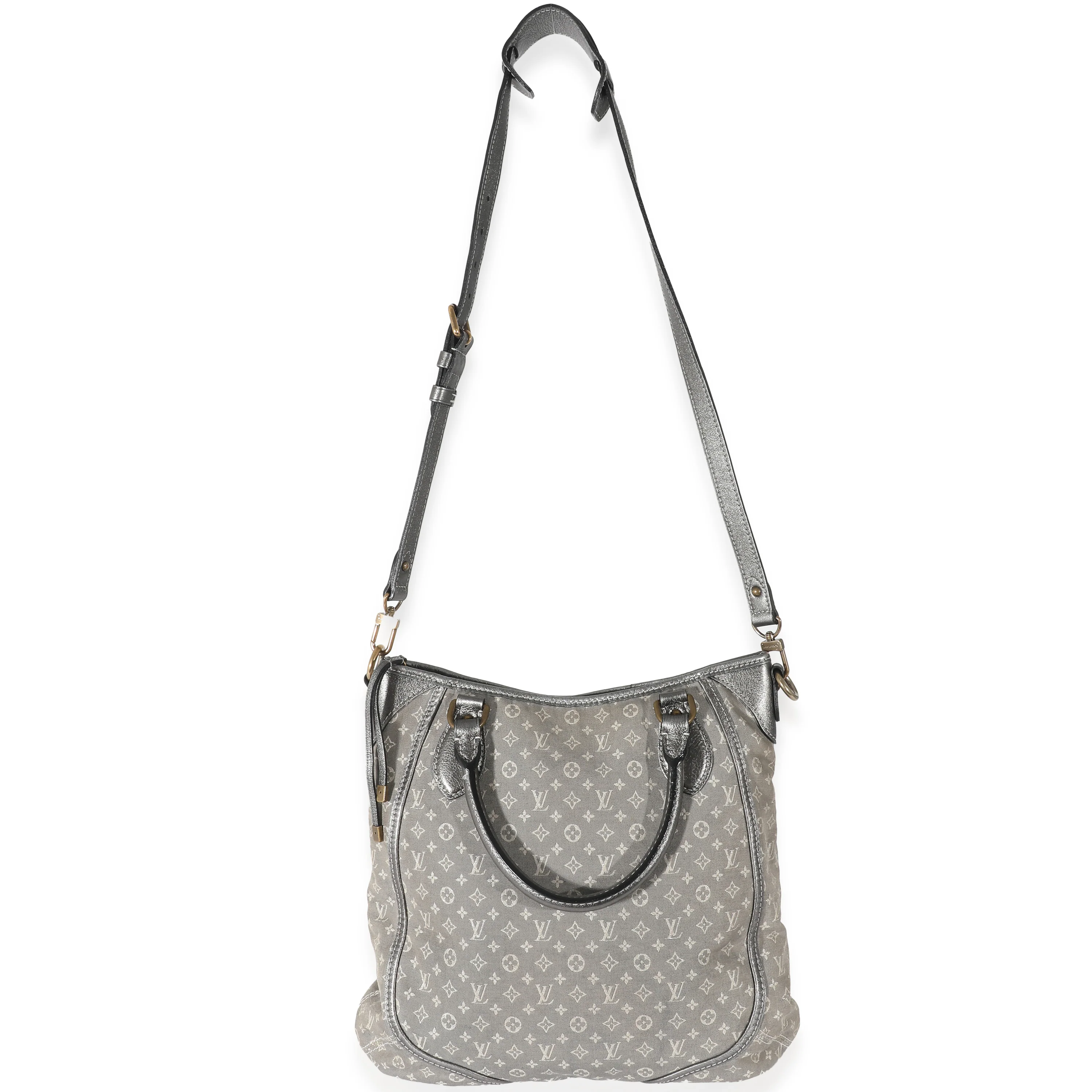 Louis Vuitton Platine Monogram Mini Lin Besace Angele - Image 4