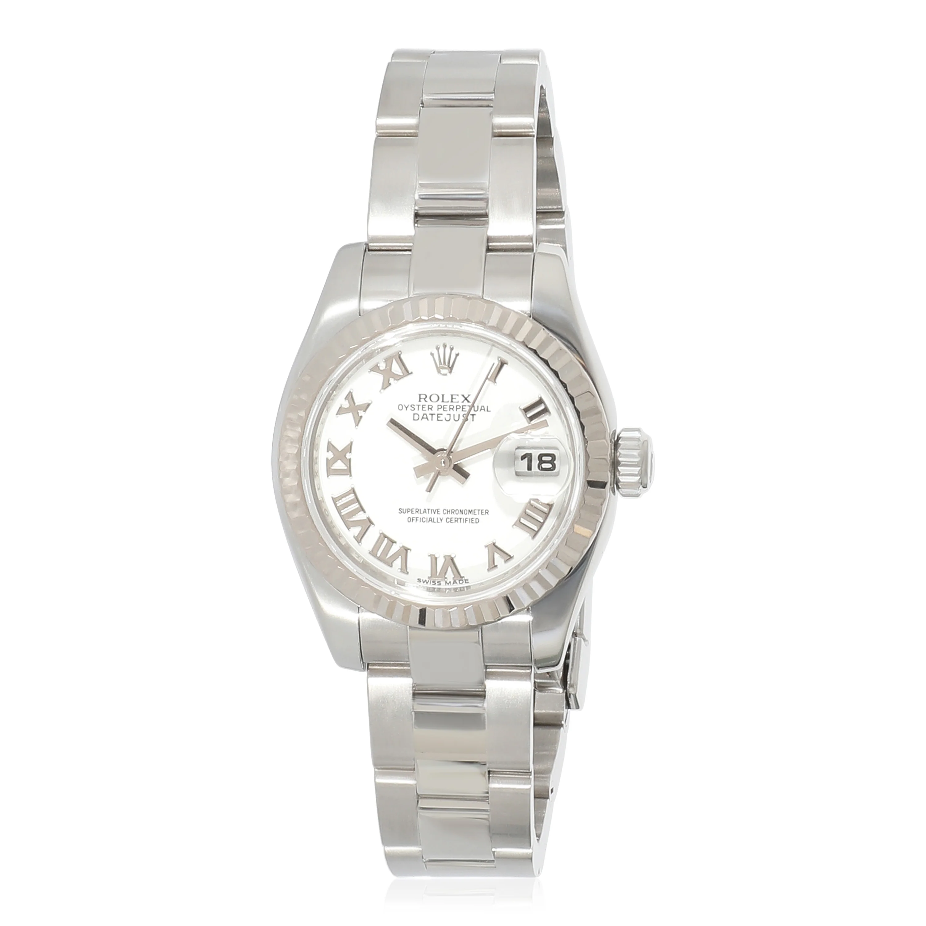 Rolex Datejust 179174 Womens Watch in 18kt Stainless Steel/White Gold - Image 6