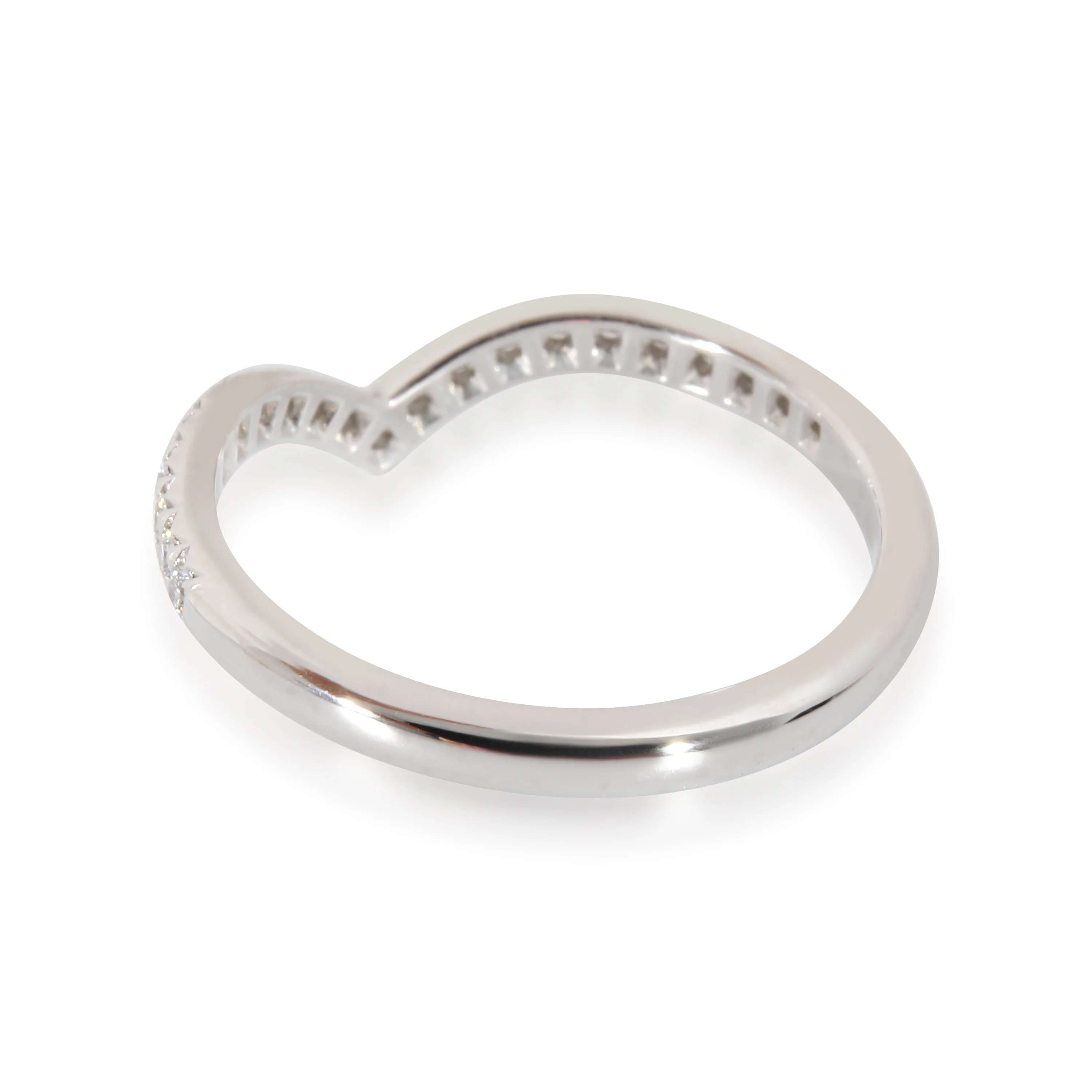 Tiffany & Co. Soleste Diamond Ring in Platinum 0.17 CTW - Image 6