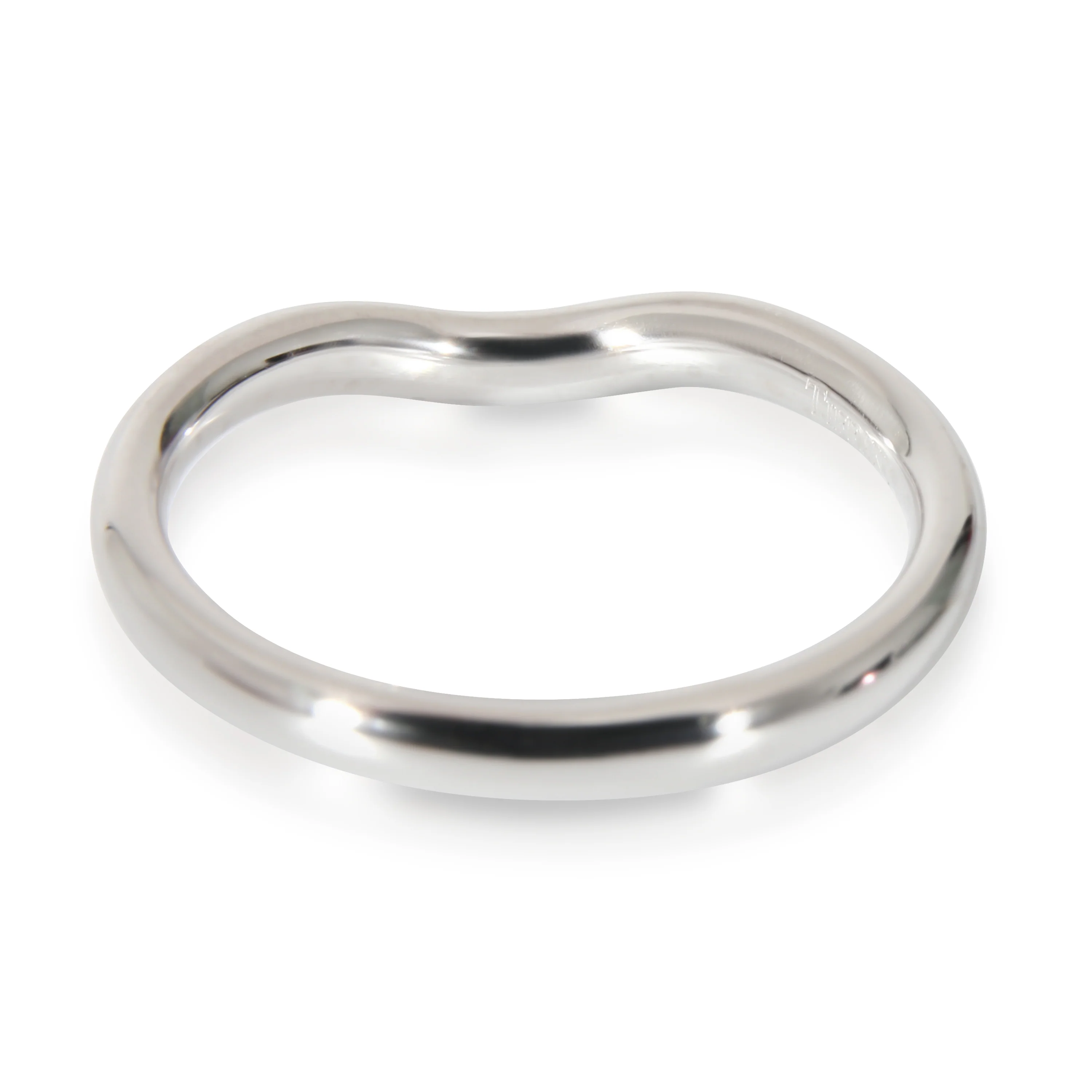 Tiffany & Co. Elsa Peretti Curved Band in Platinum - Image 3
