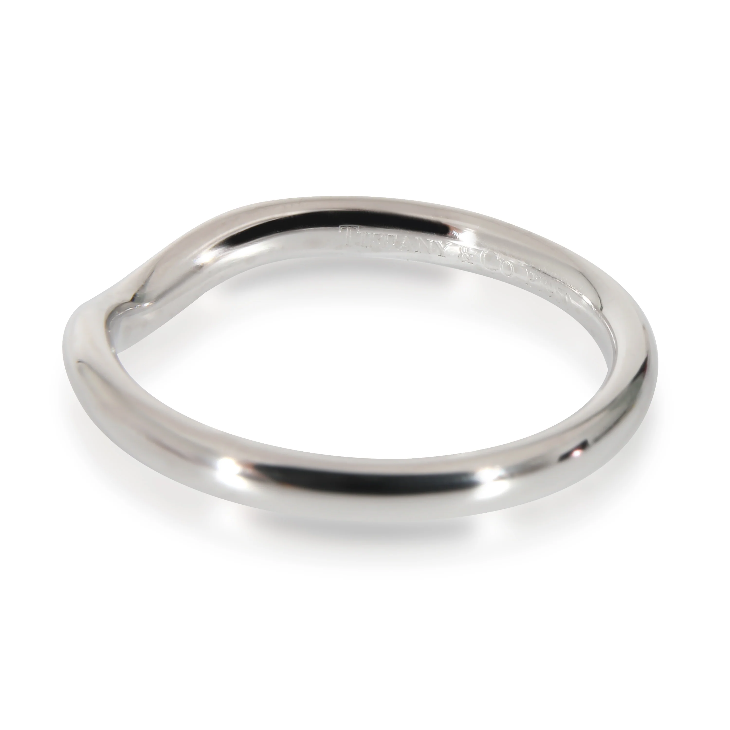 Tiffany & Co. Elsa Peretti Curved Band in Platinum - Image 6
