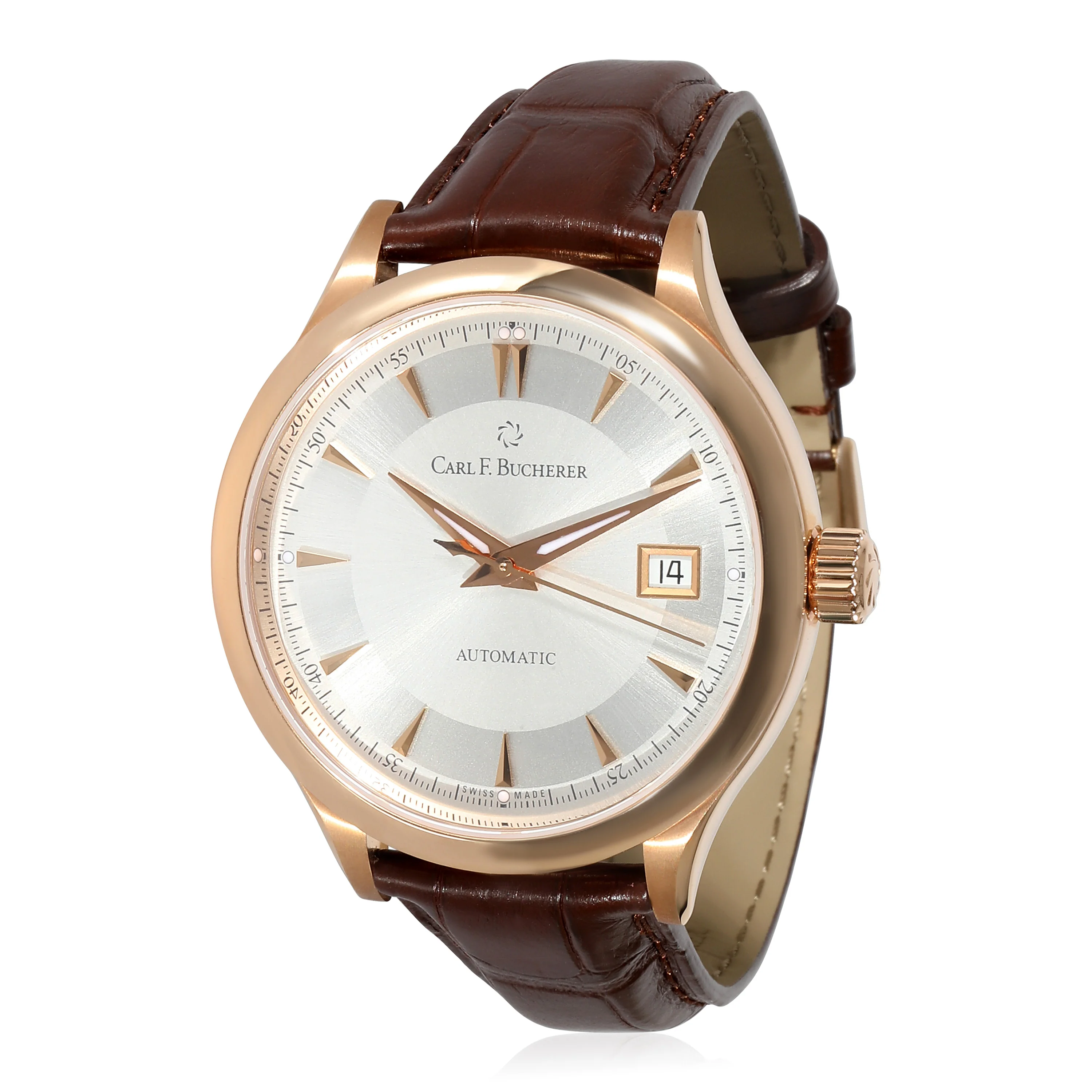 Carl F. Bucherer Manero 00.10908.03.13.01 Mens Watch in 18kt Rose Gold