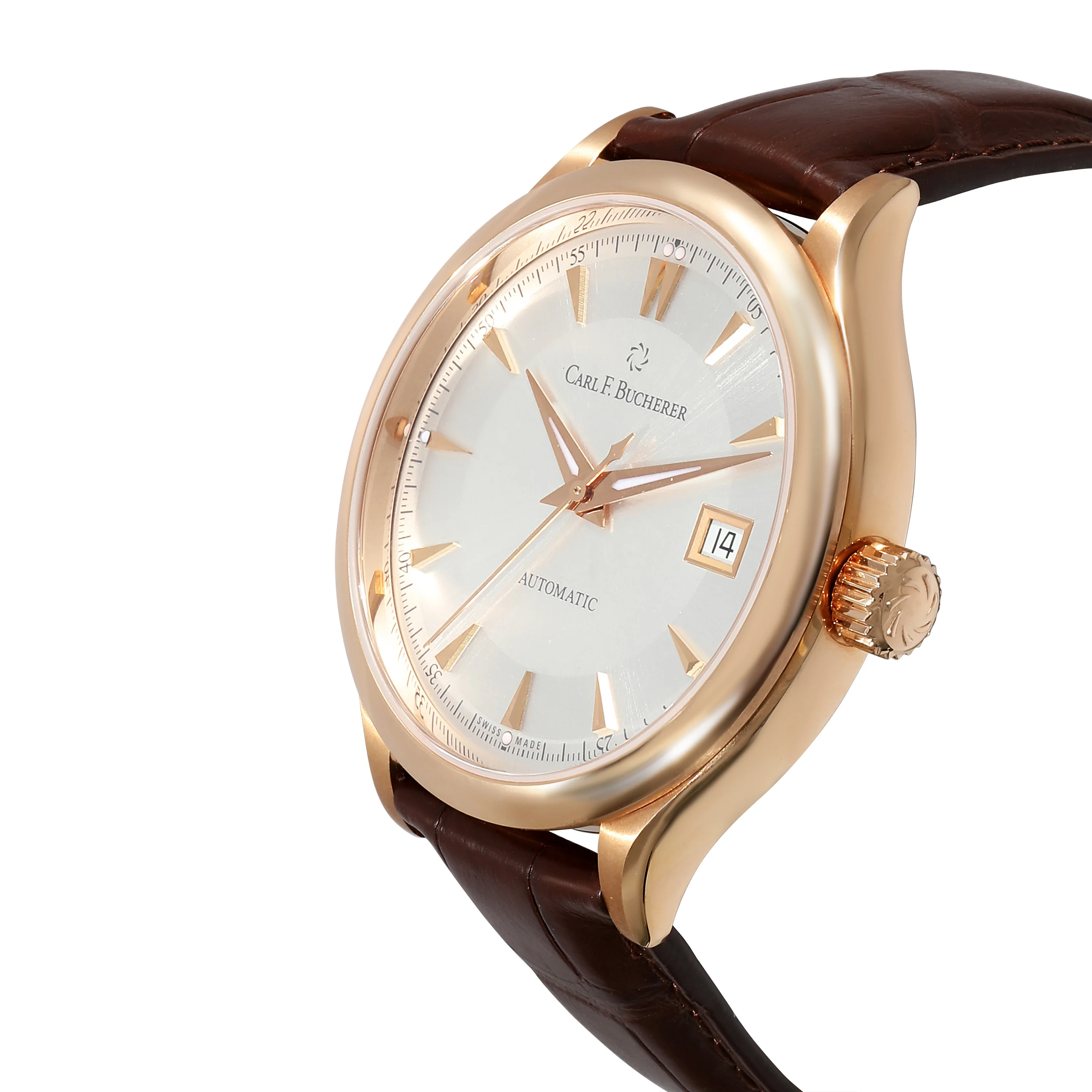 Carl F. Bucherer Manero 00.10908.03.13.01 Mens Watch in 18kt Rose Gold - Image 3
