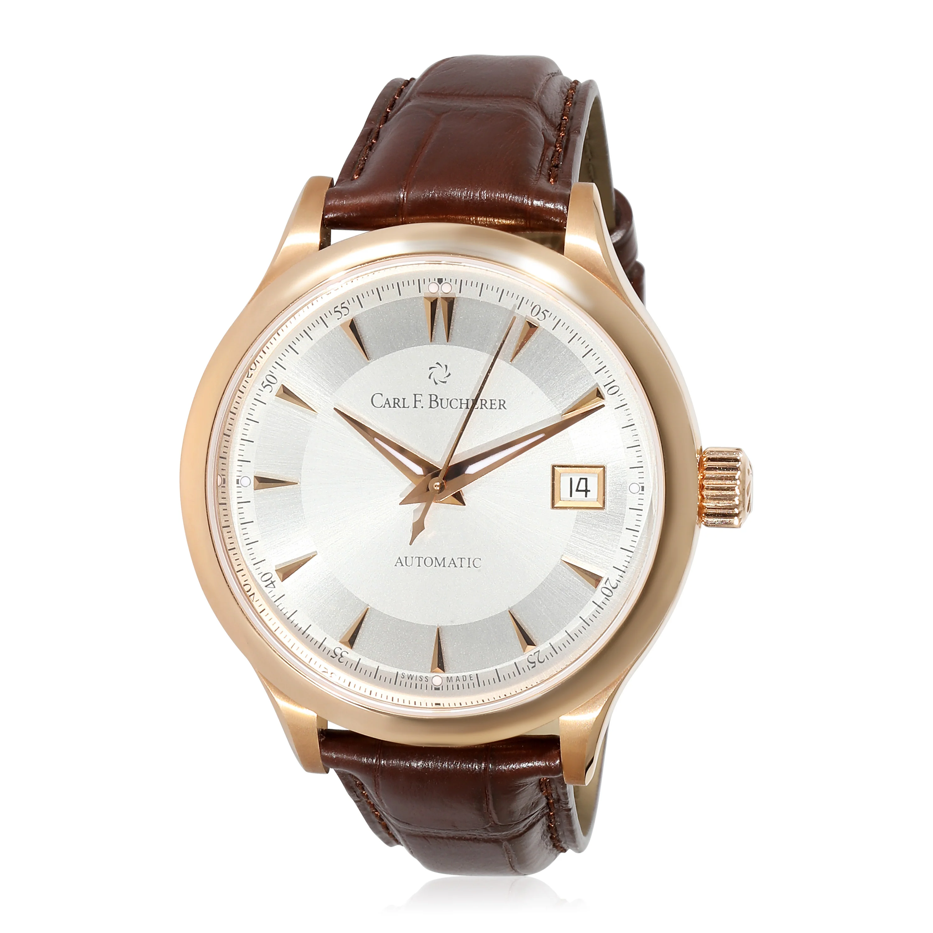 Carl F. Bucherer Manero 00.10908.03.13.01 Mens Watch in 18kt Rose Gold - Image 6