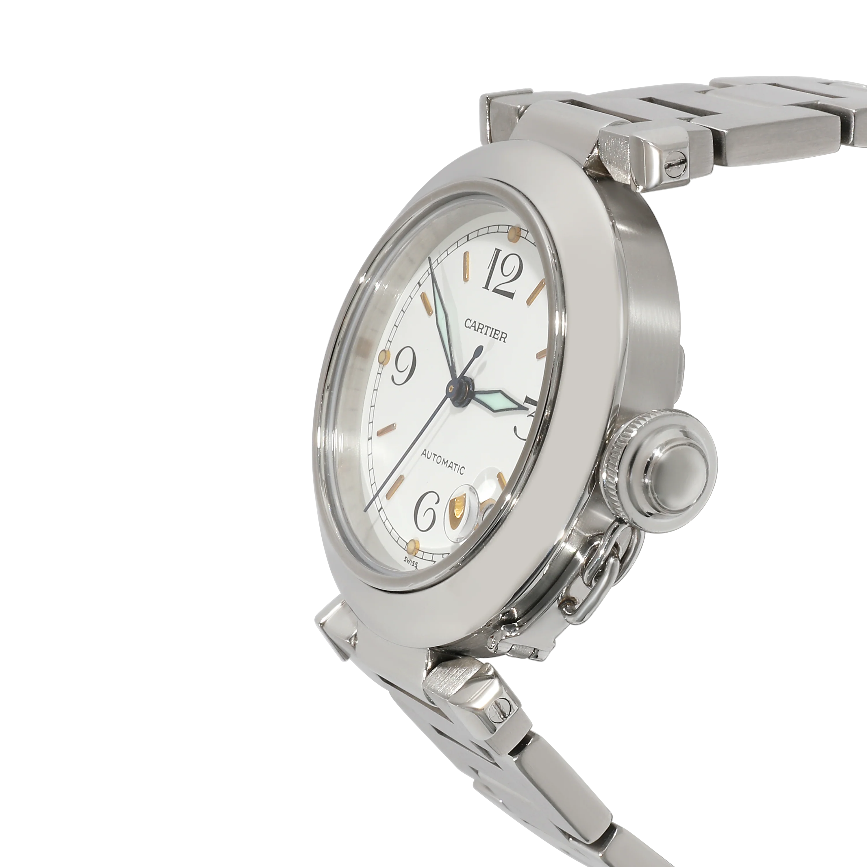 Cartier Pasha C 1031 Unisex Watch in  Stainless Steel - Image 3