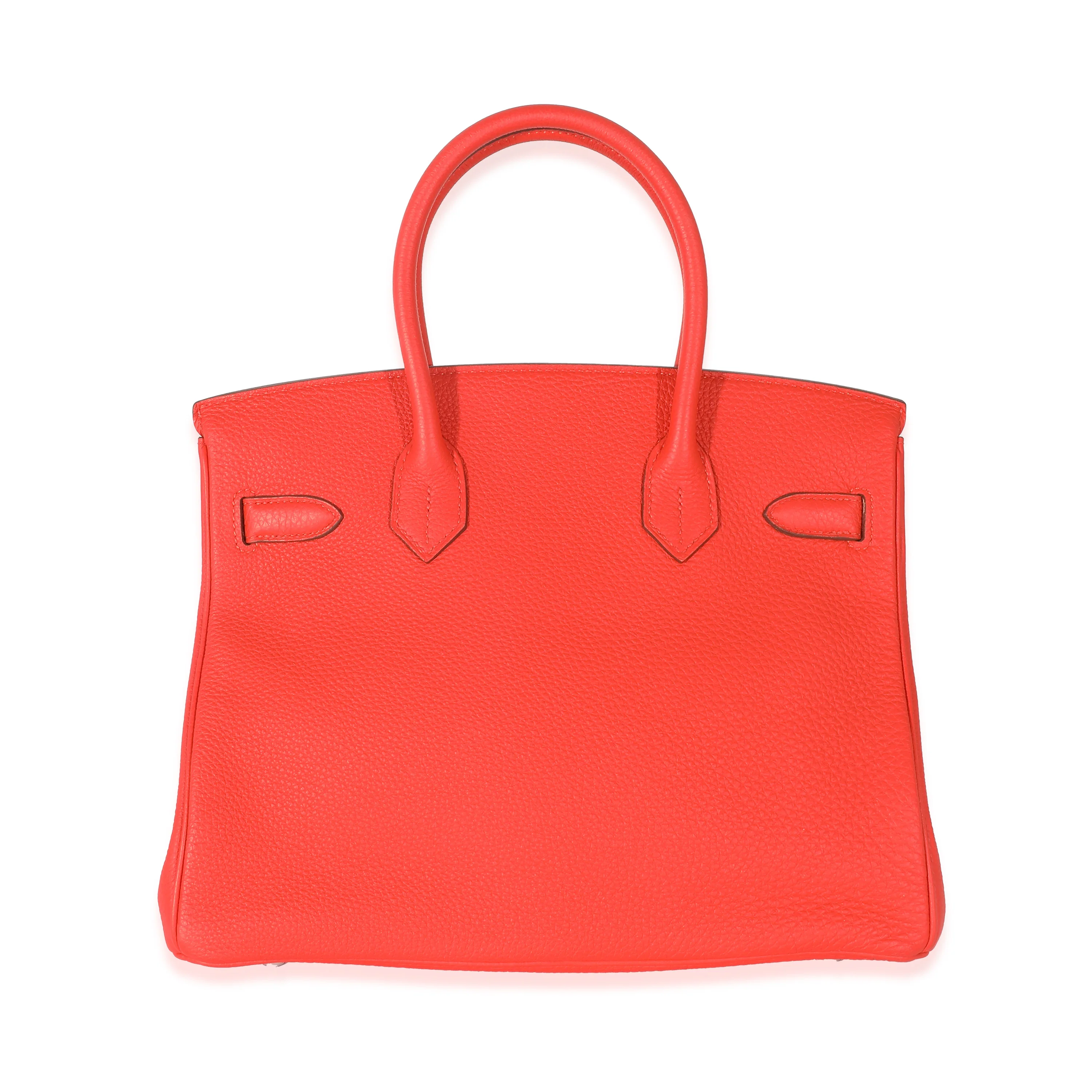 Capucine Togo Birkin 30 PHW - Image 3