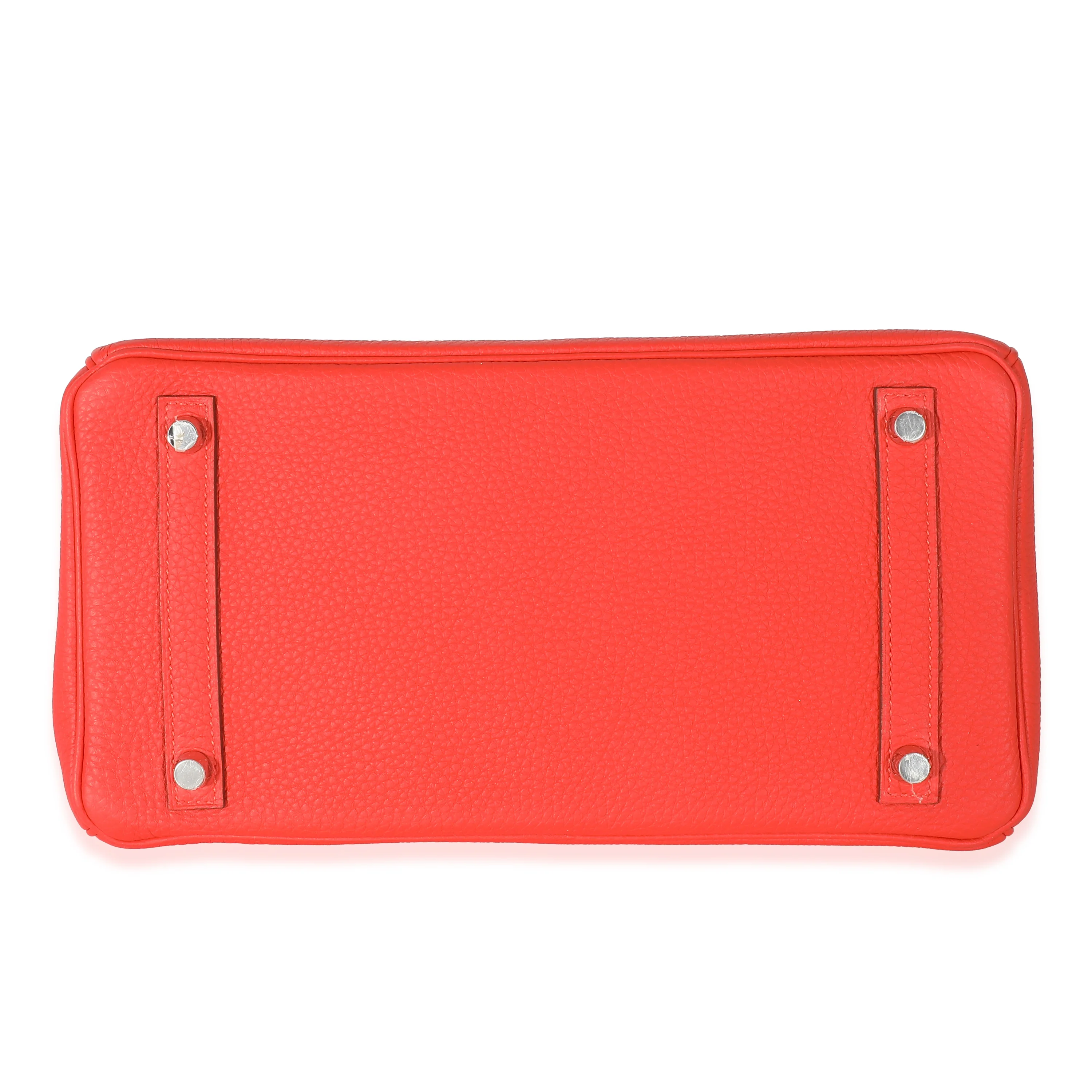 Capucine Togo Birkin 30 PHW - Image 4