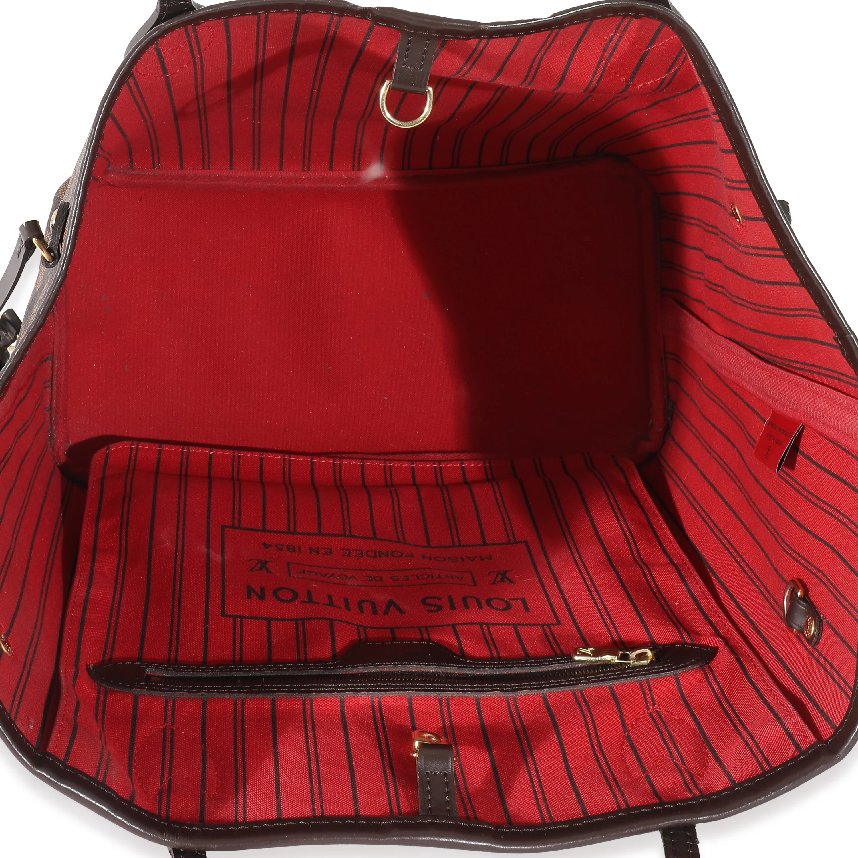 Louis Vuitton Damier Ebene Canvas Neverfull MM - Image 4