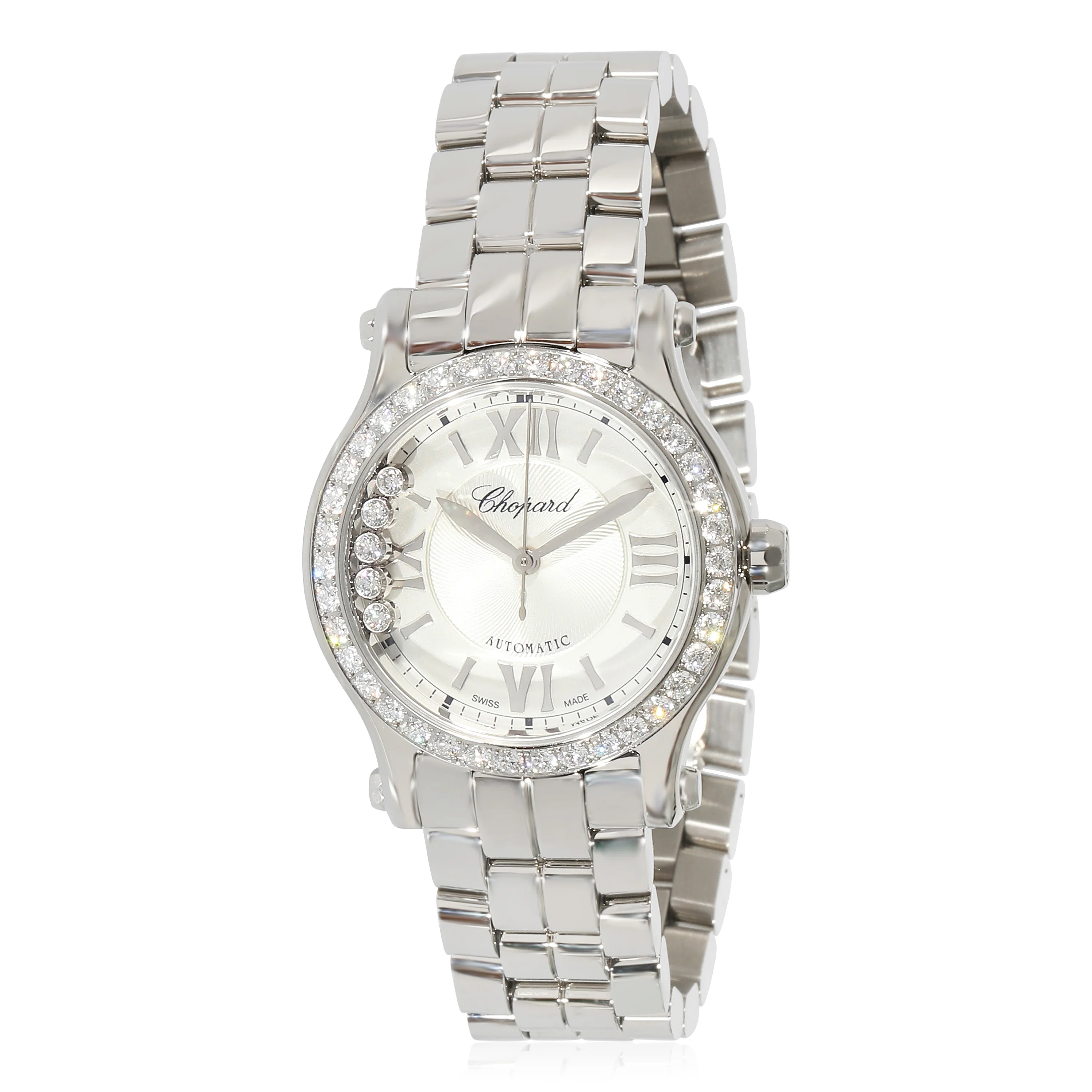 Chopard Happy Sport 278573-3014 Womens Watch in  Stainless Steel