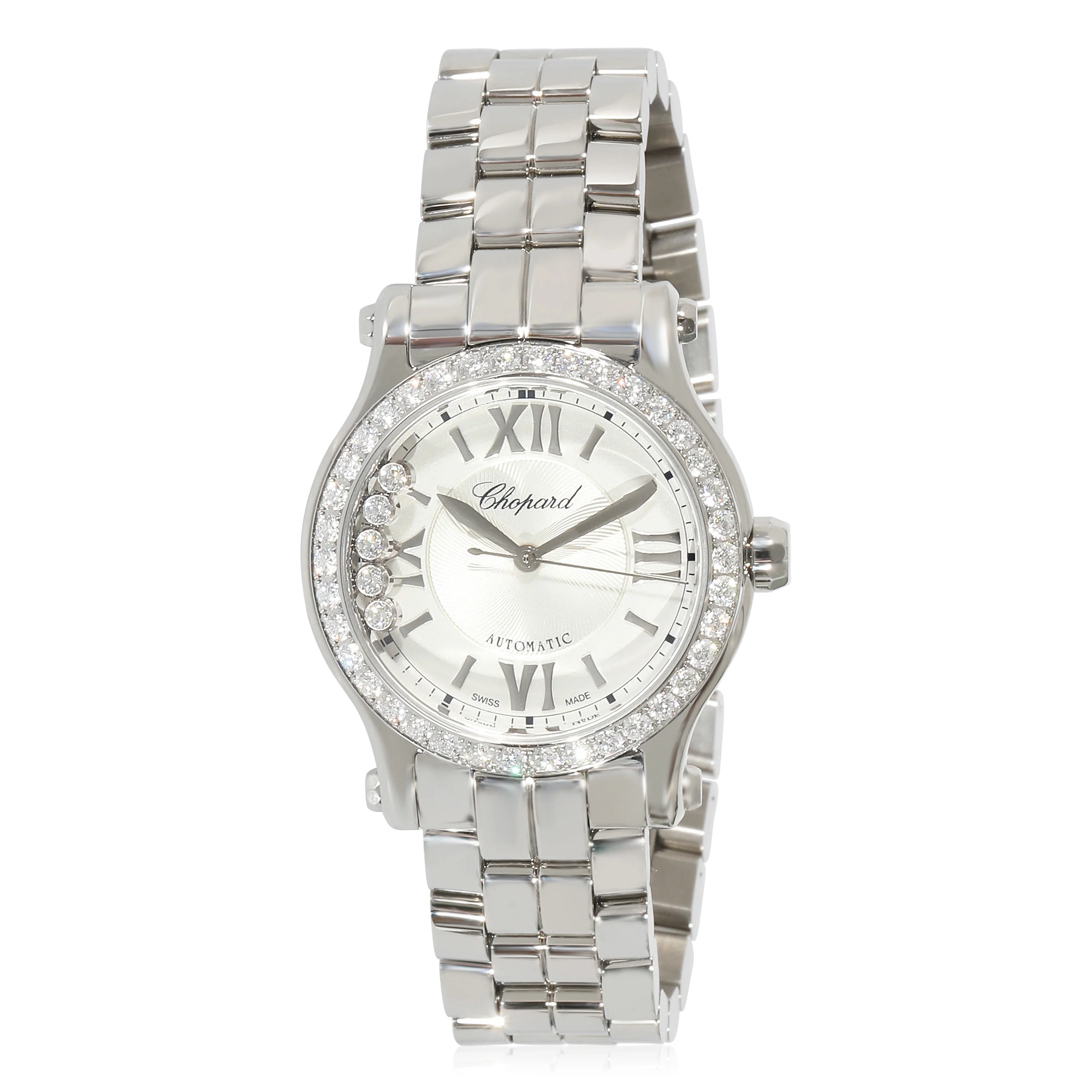 Chopard Happy Sport 278573-3014 Womens Watch in  Stainless Steel - Image 6